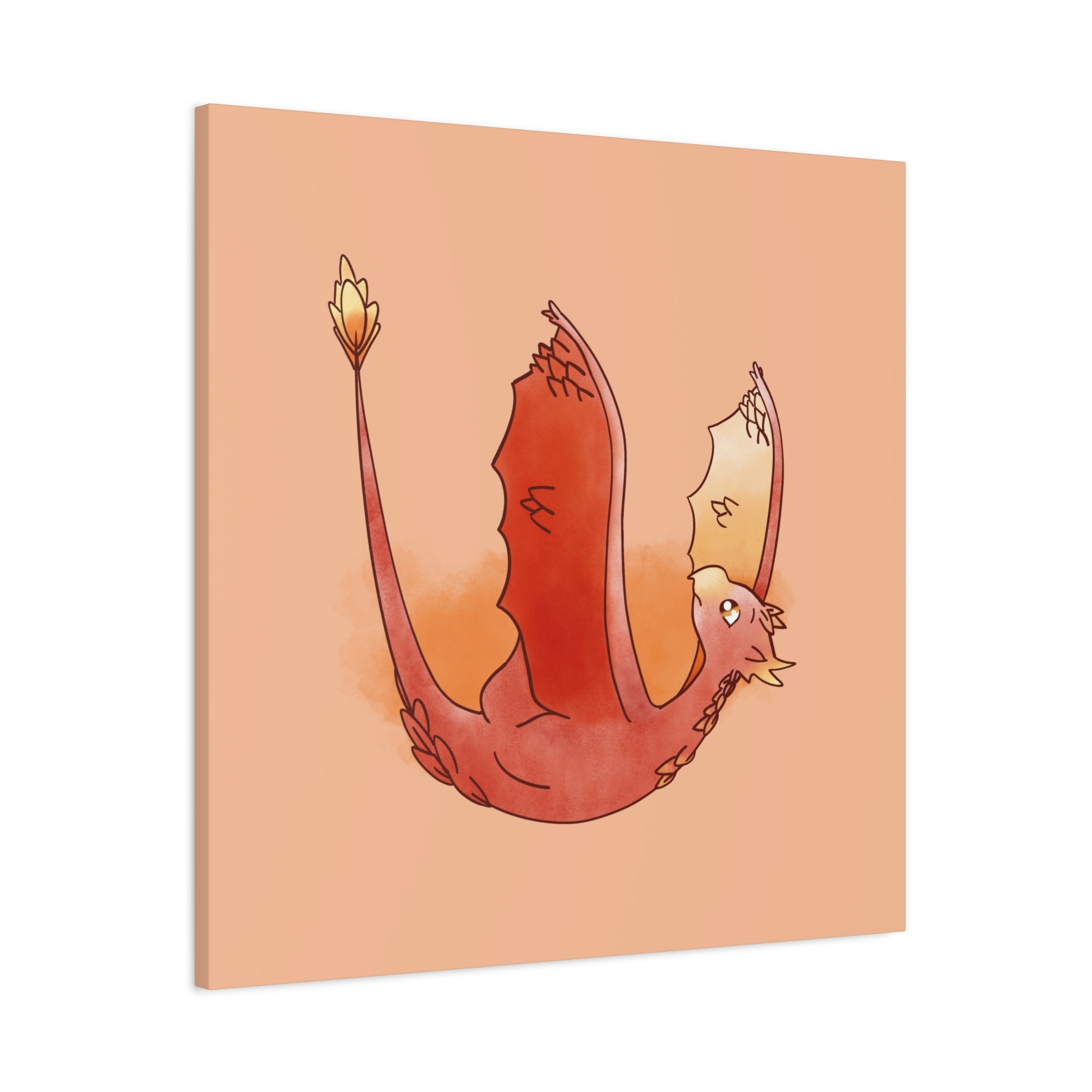 Fledgling Wyvern: Canvas Gallery Wrap