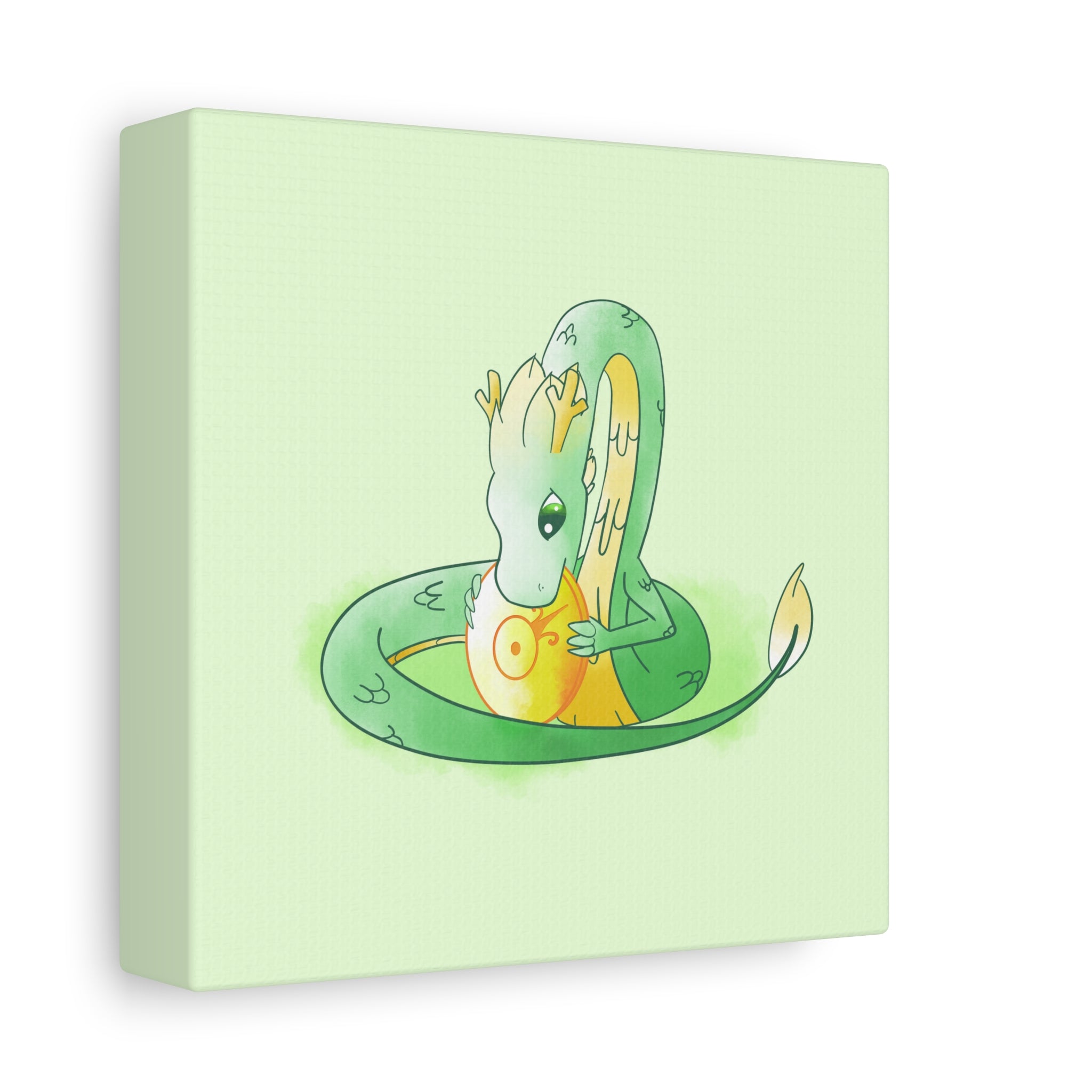 Snakelet Wyrm: Canvas Gallery Wrap