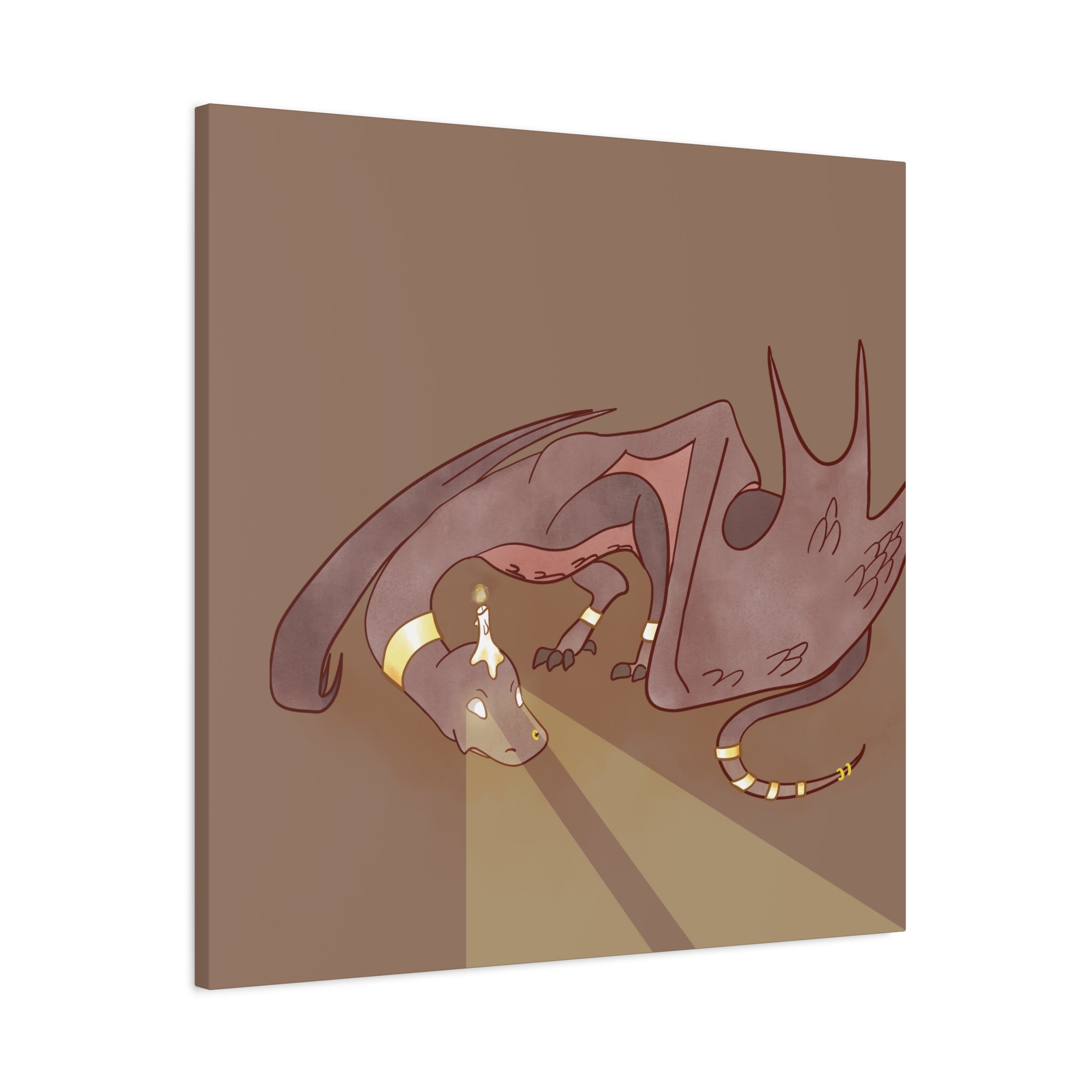 Excavator Wyvern: Canvas Gallery Wrap