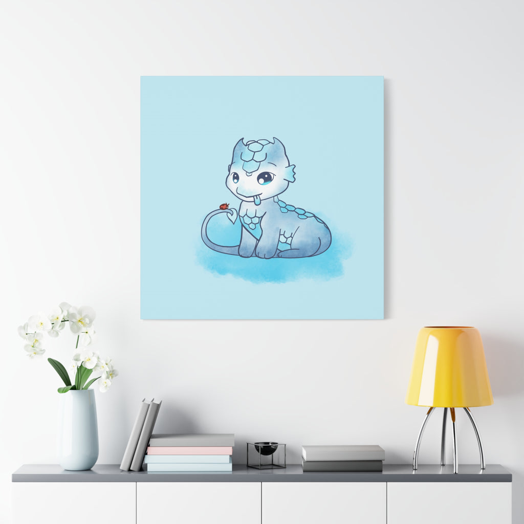 Blue Whelp: Canvas Gallery Wrap