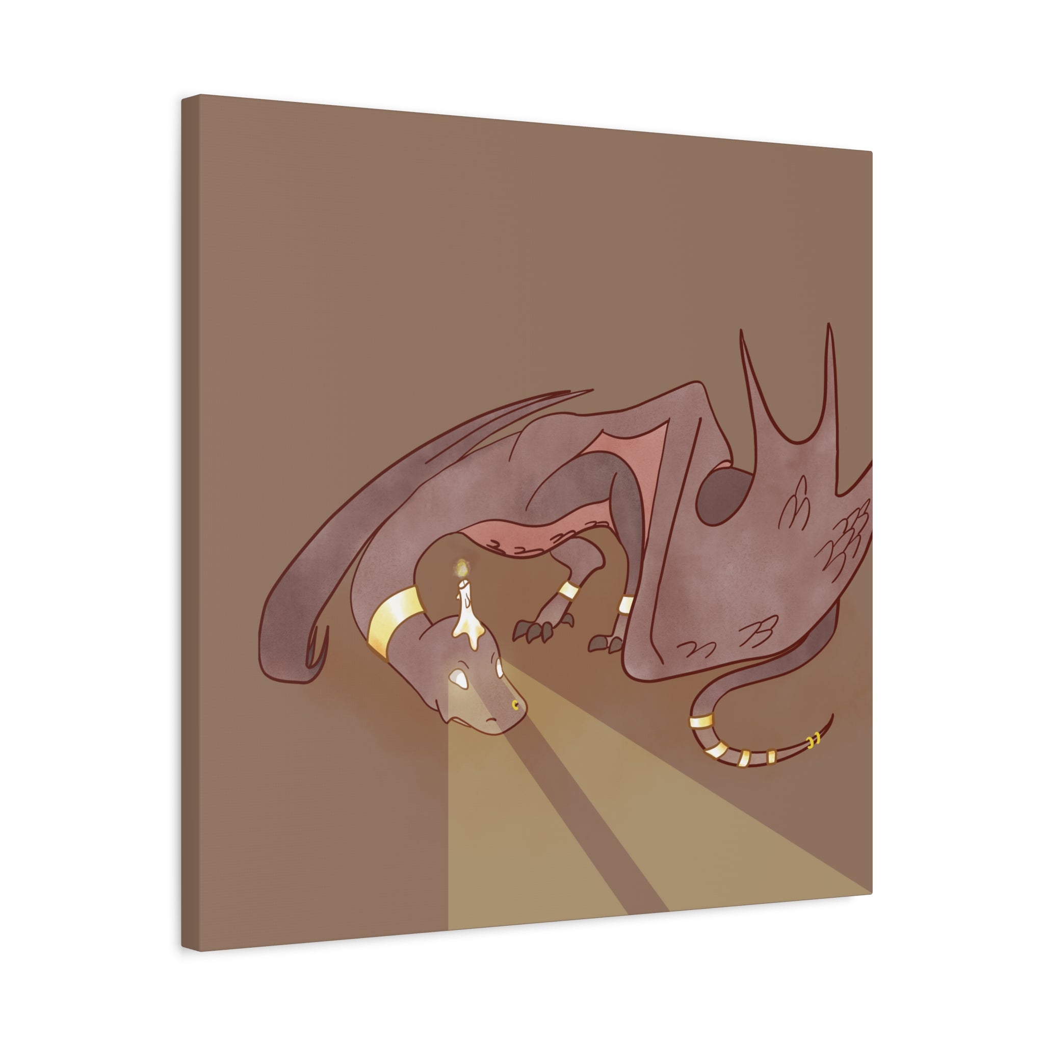 Excavator Wyvern: Canvas Gallery Wrap