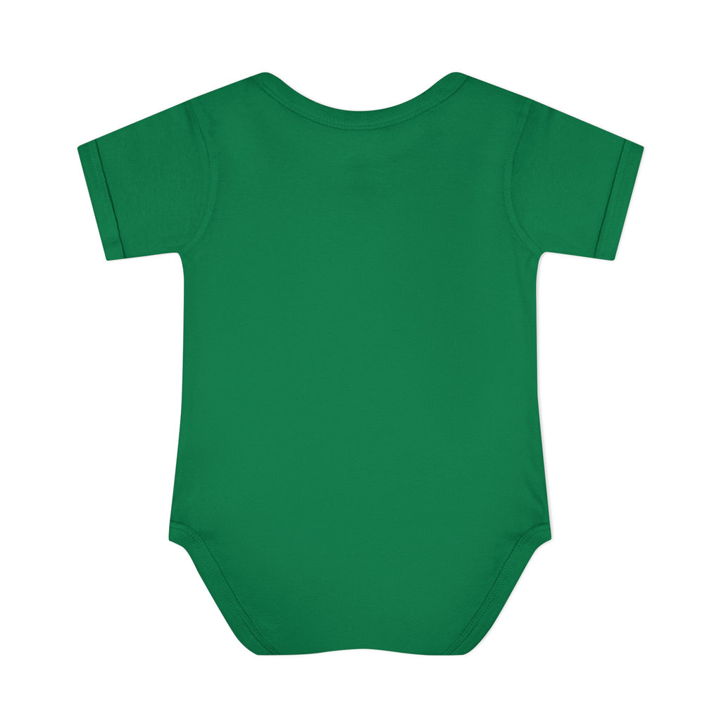 Dragonlings Green Wyrmling: Infant Baby Rib Bodysuit