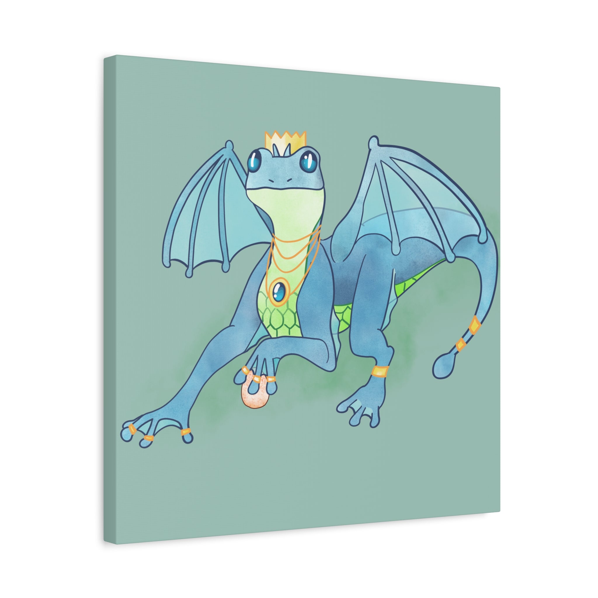 Gummy Wyrm: Canvas Gallery Wrap