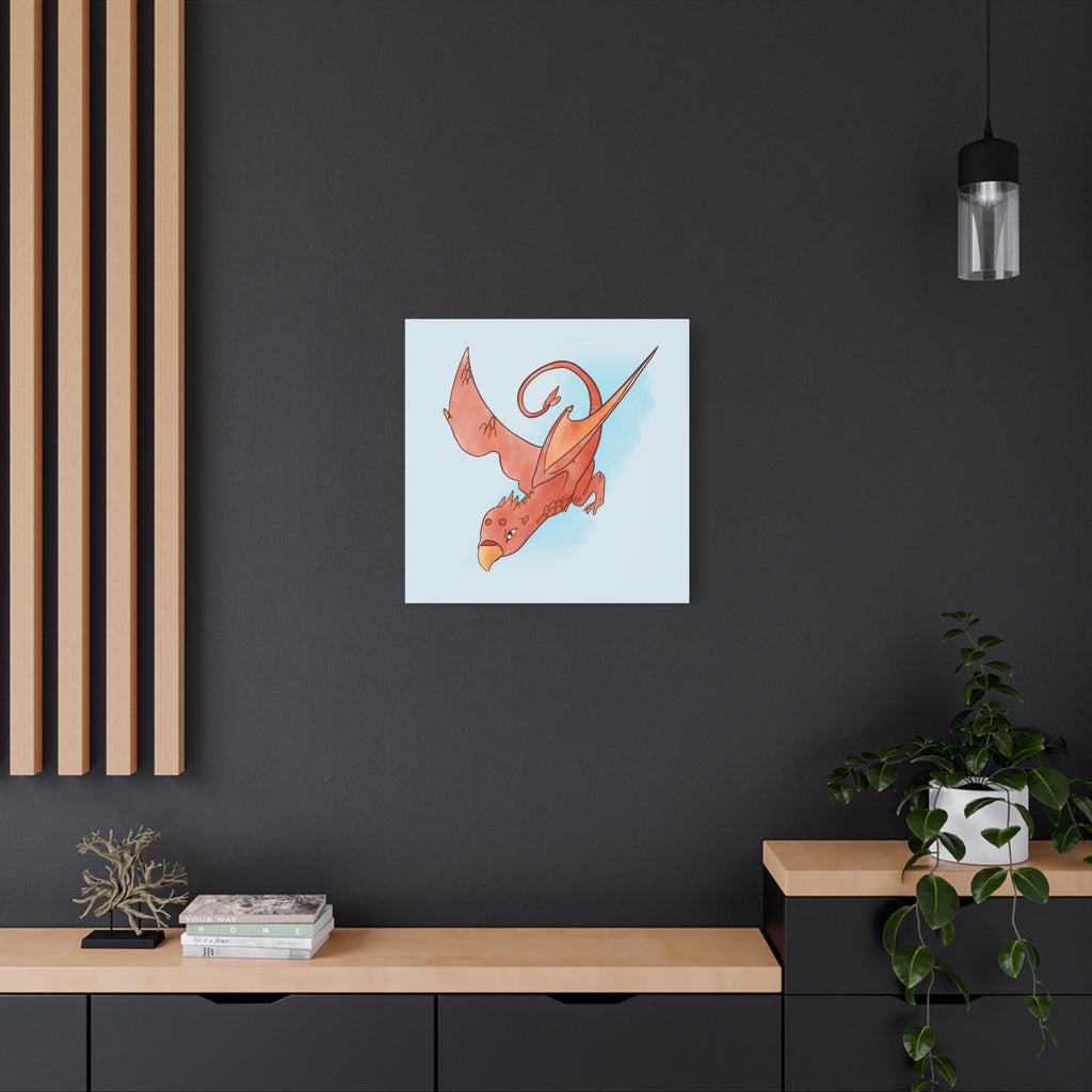 Hunter Wyvern: Canvas Gallery Wrap