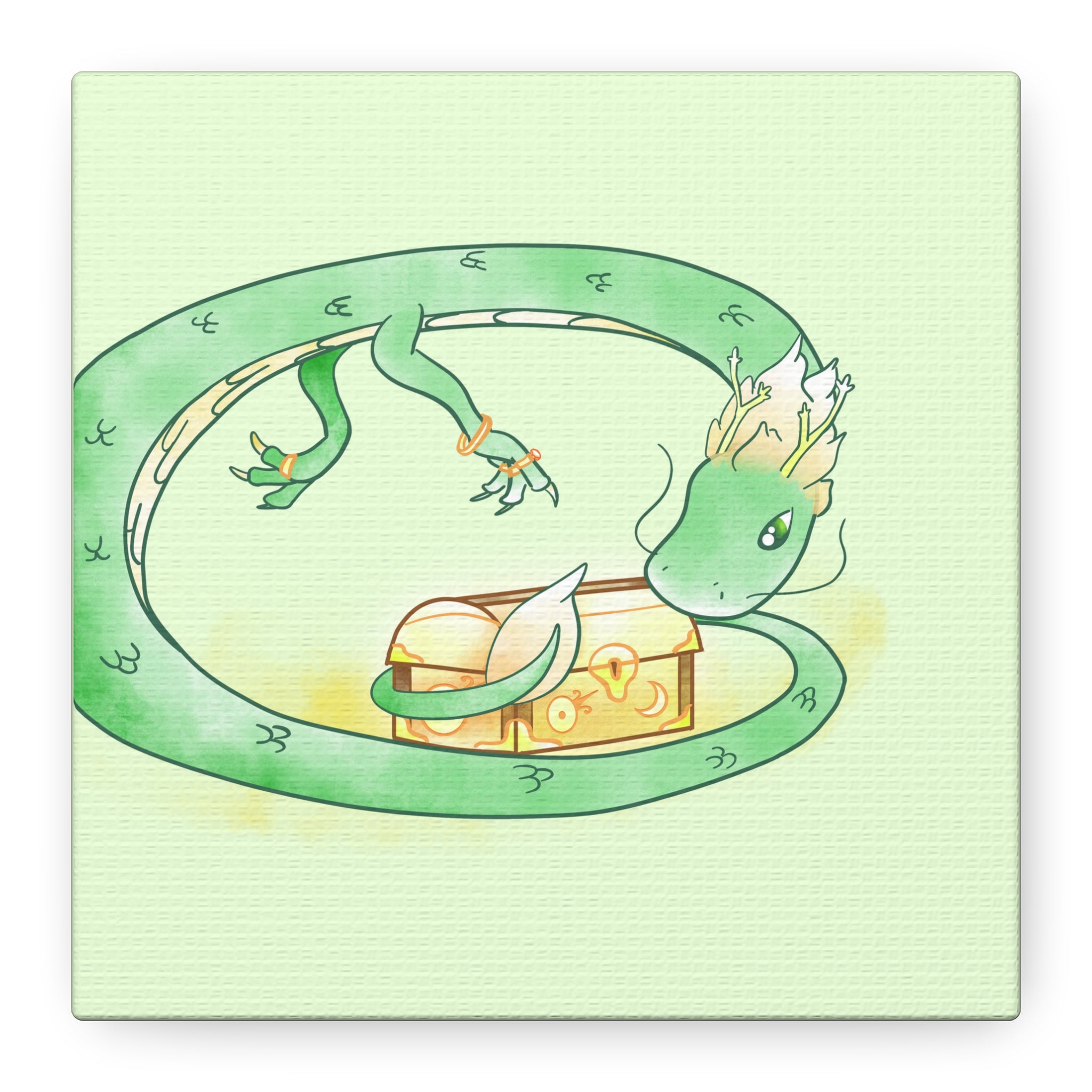 Adventurer Wyrm: Canvas Gallery Wrap