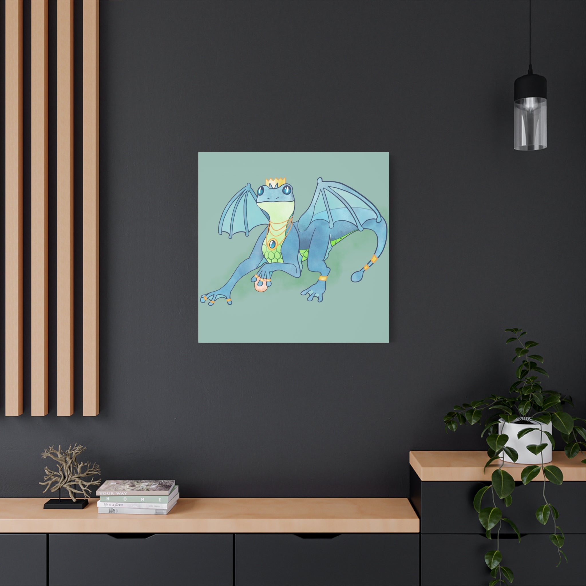 Gummy Wyrm: Canvas Gallery Wrap