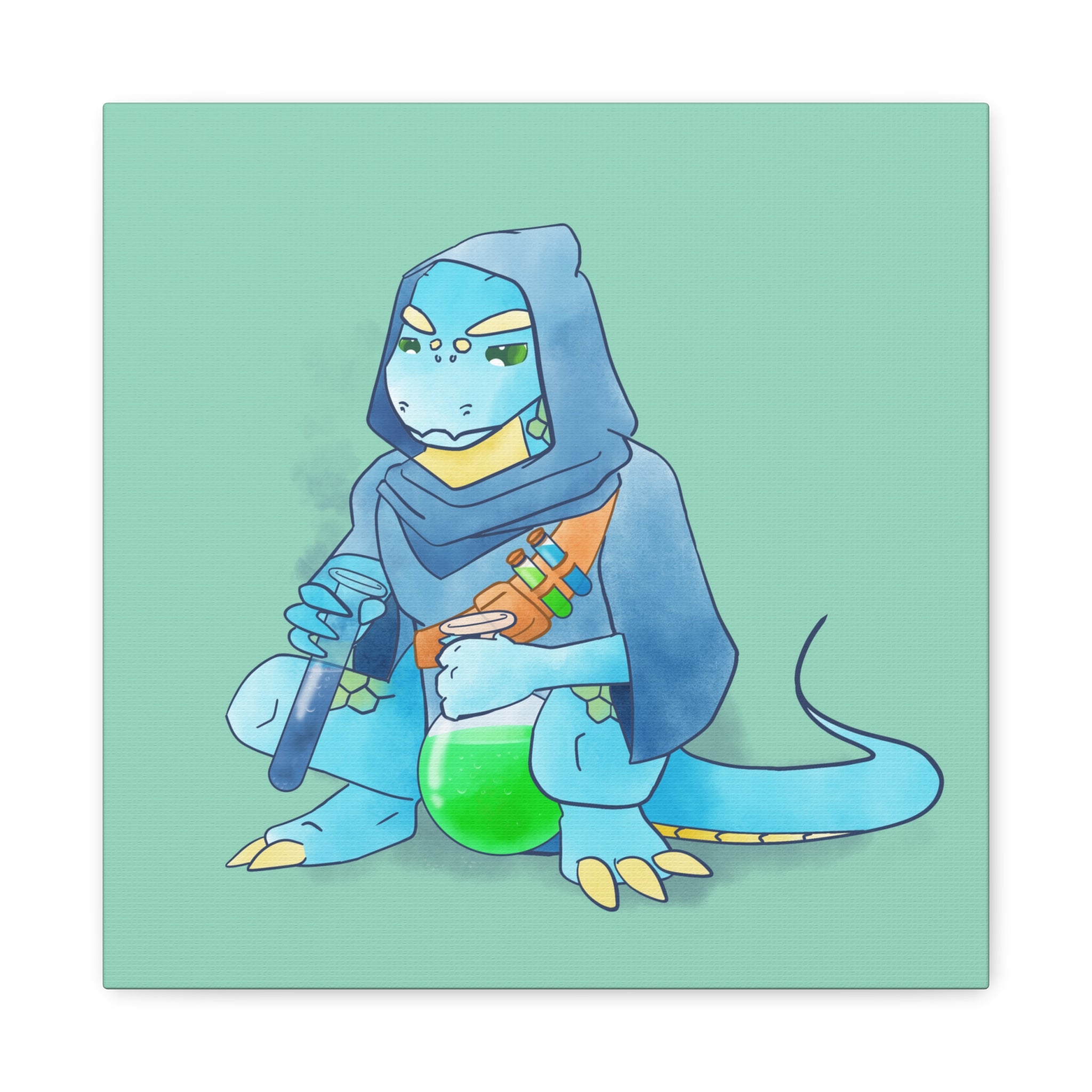 Apothecary Drake: Canvas Gallery Wrap