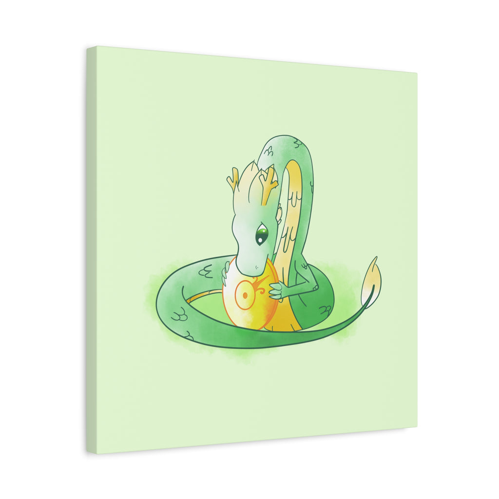 Snakelet Wyrm: Canvas Gallery Wrap