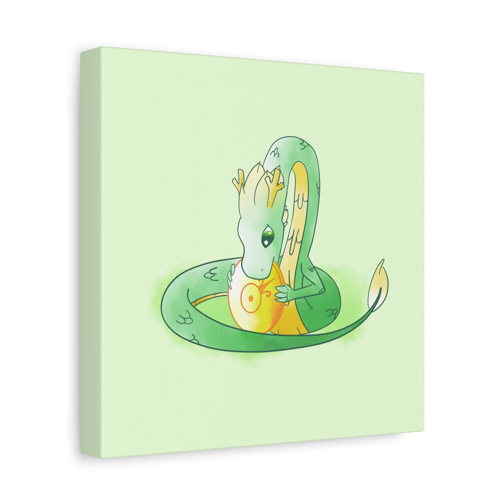 Snakelet Wyrm: Canvas Gallery Wrap