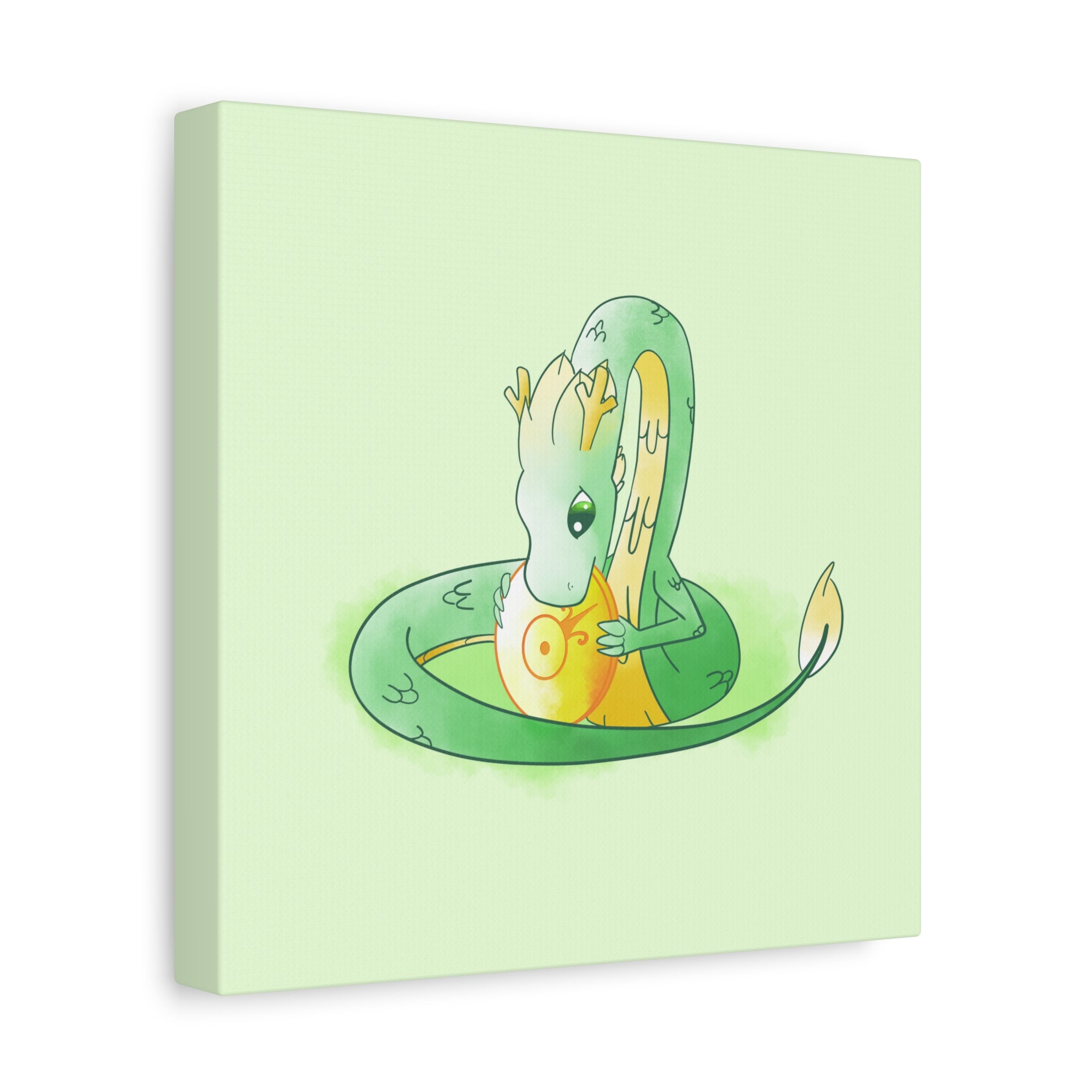 Snakelet Wyrm: Canvas Gallery Wrap