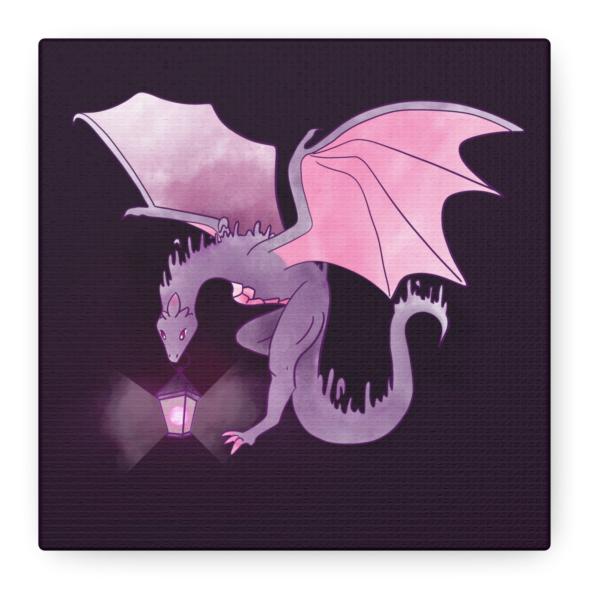 Whisper Wyvern: Canvas Gallery Wrap