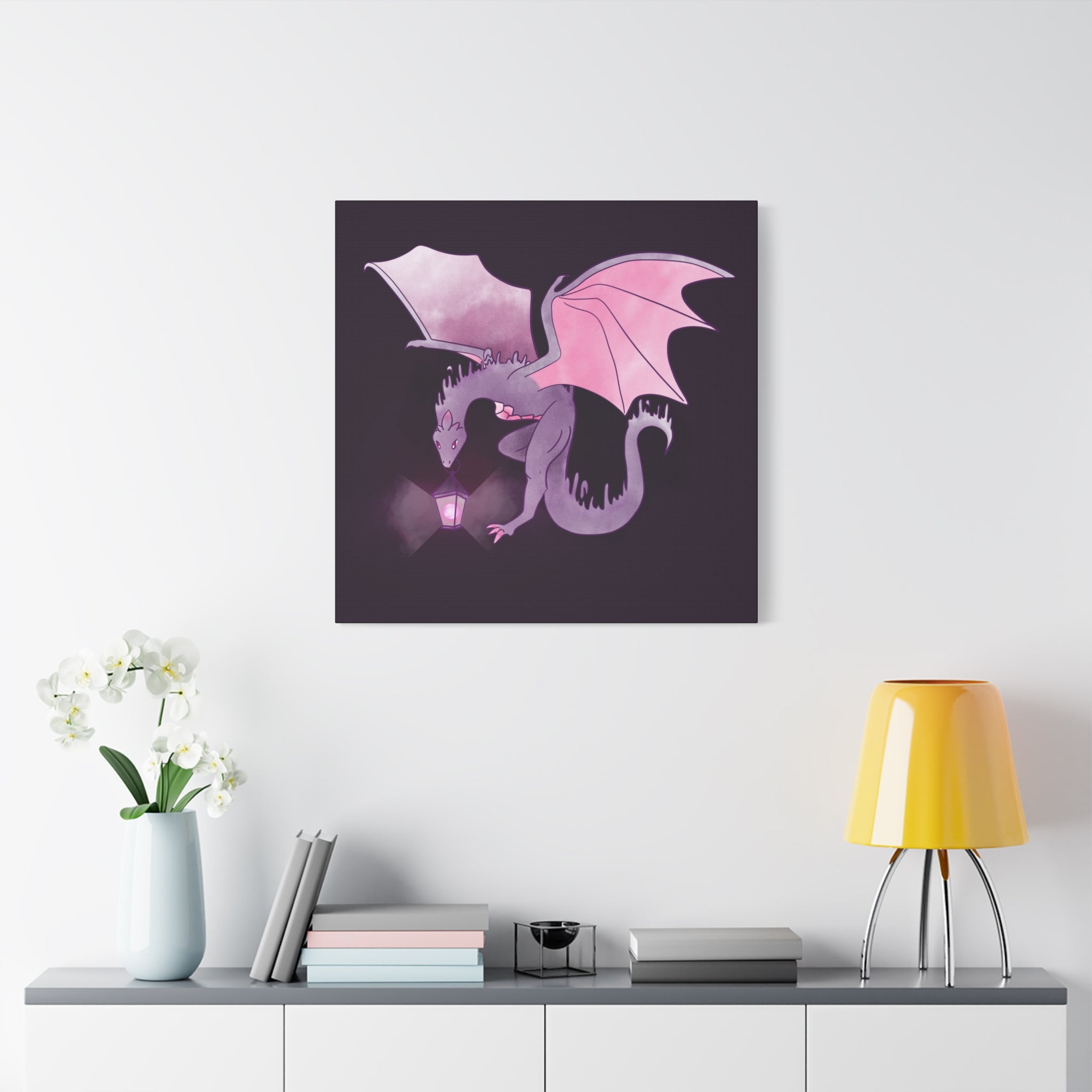 Whisper Wyvern: Canvas Gallery Wrap