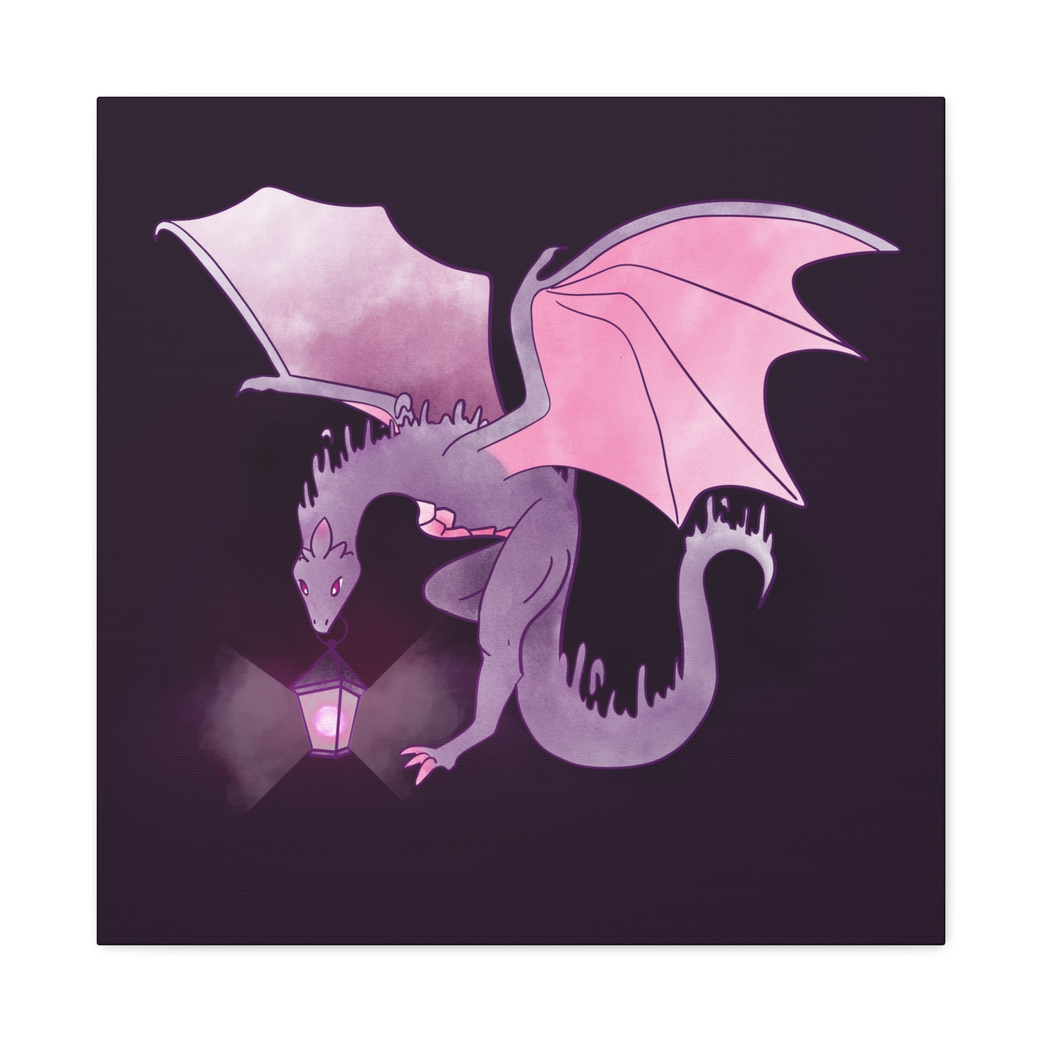 Whisper Wyvern: Canvas Gallery Wrap