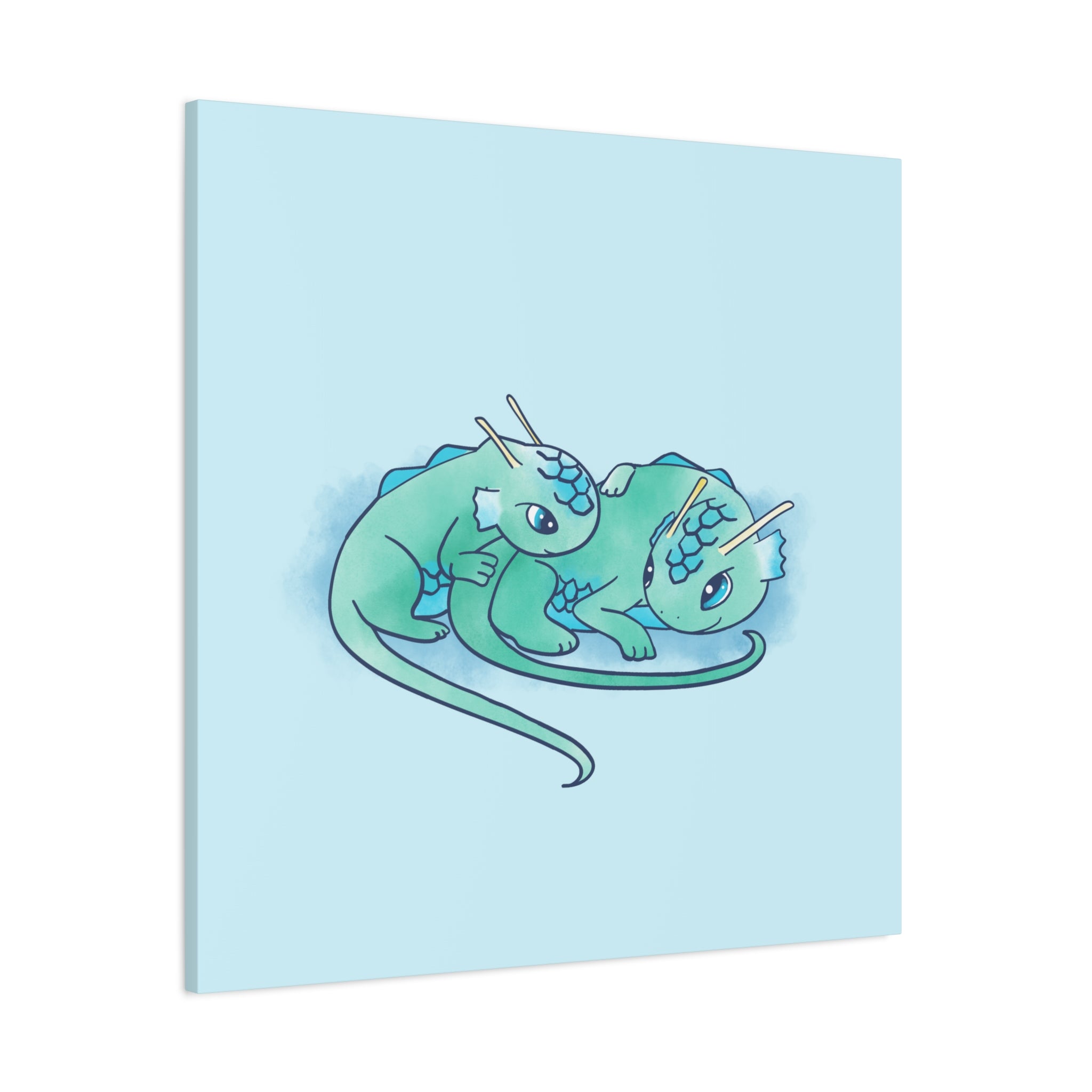 Twin Drake: Canvas Gallery Wrap