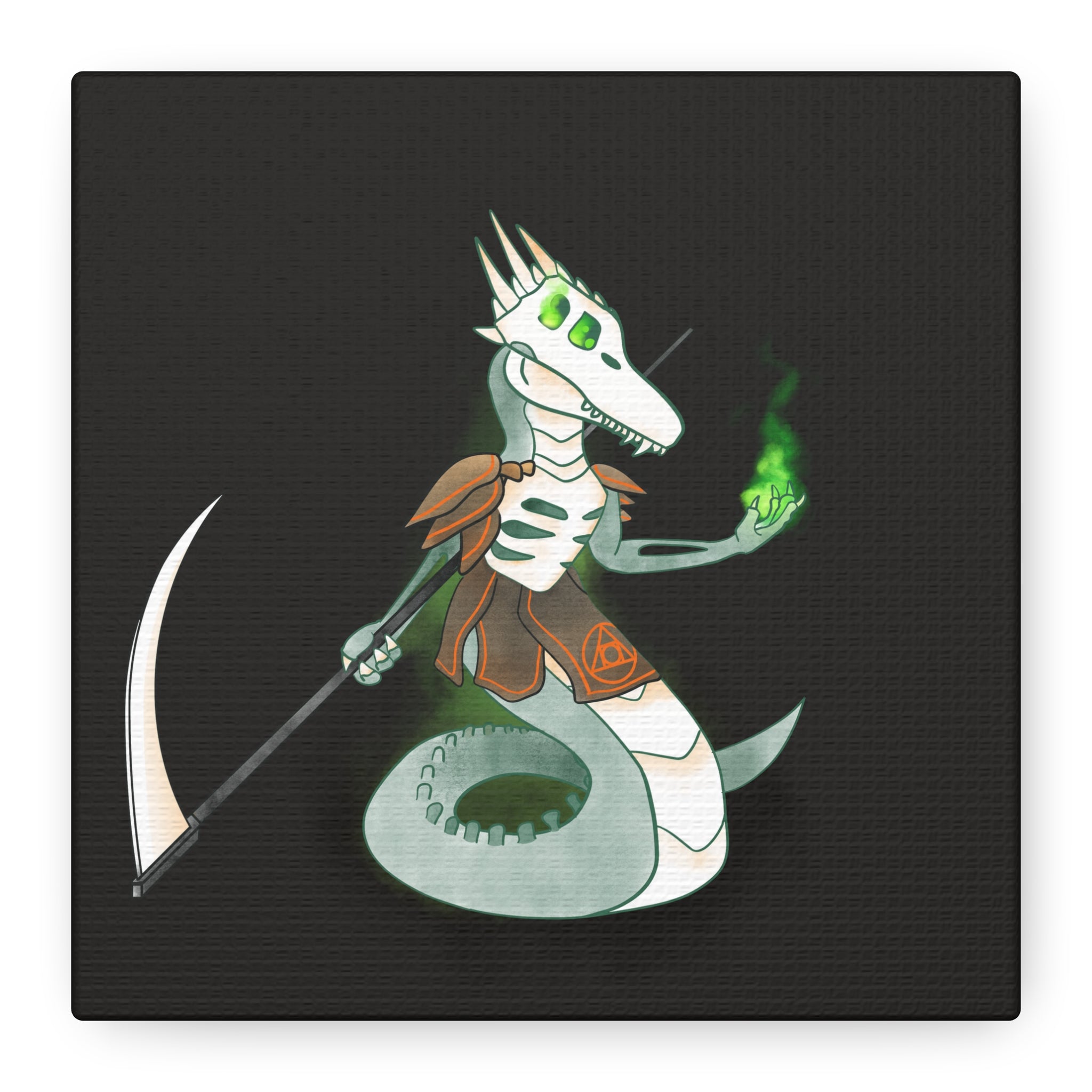 Nether Wyrm: Canvas Gallery Wrap