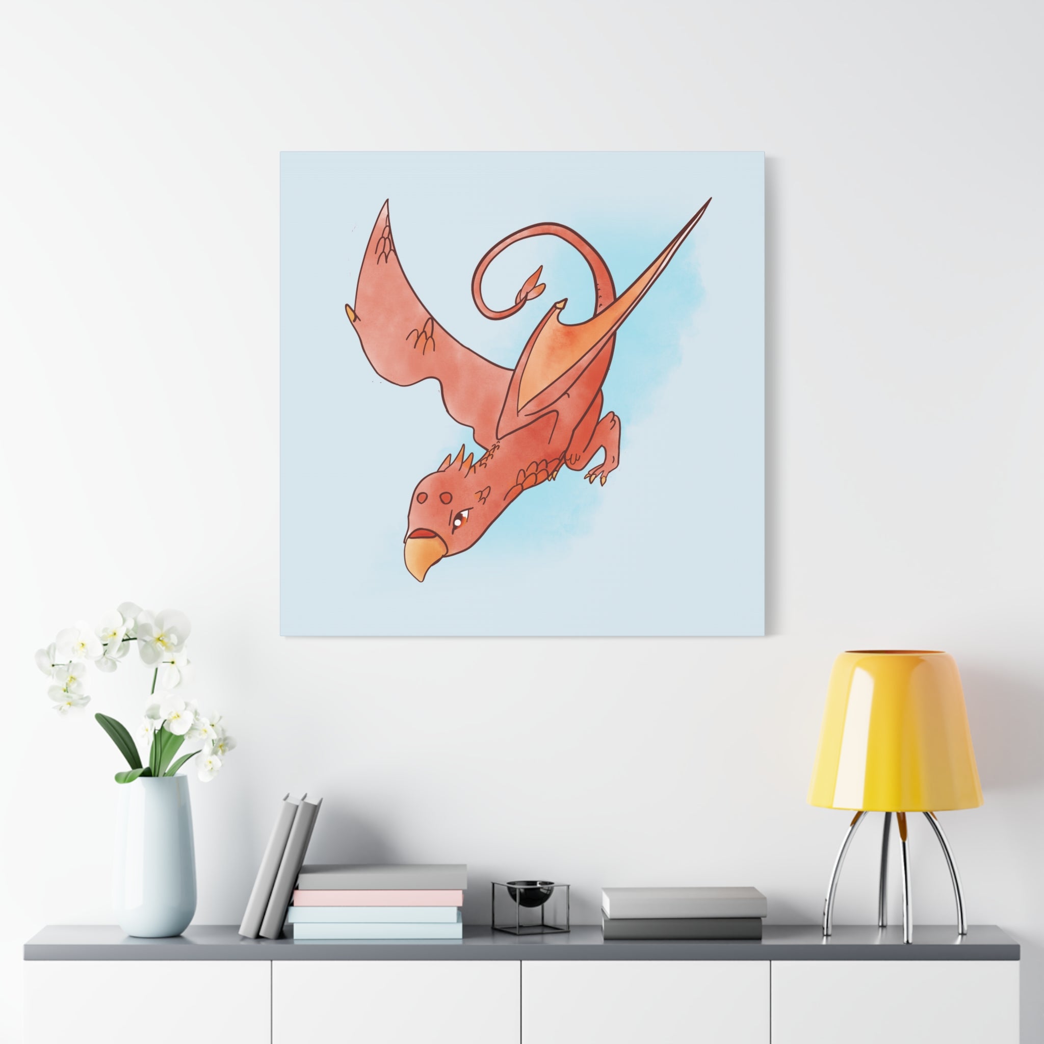 Hunter Wyvern: Canvas Gallery Wrap