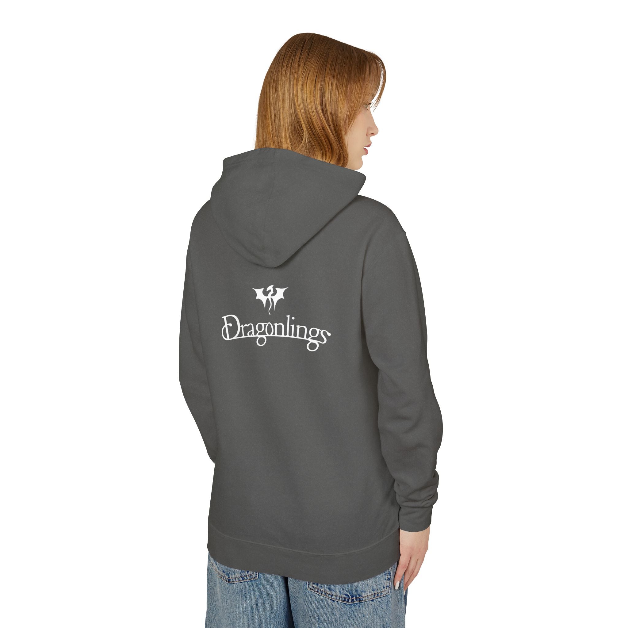 Dragonlings Gremlin Wyvern Unisex Lightweight Hooded Sweatshirt