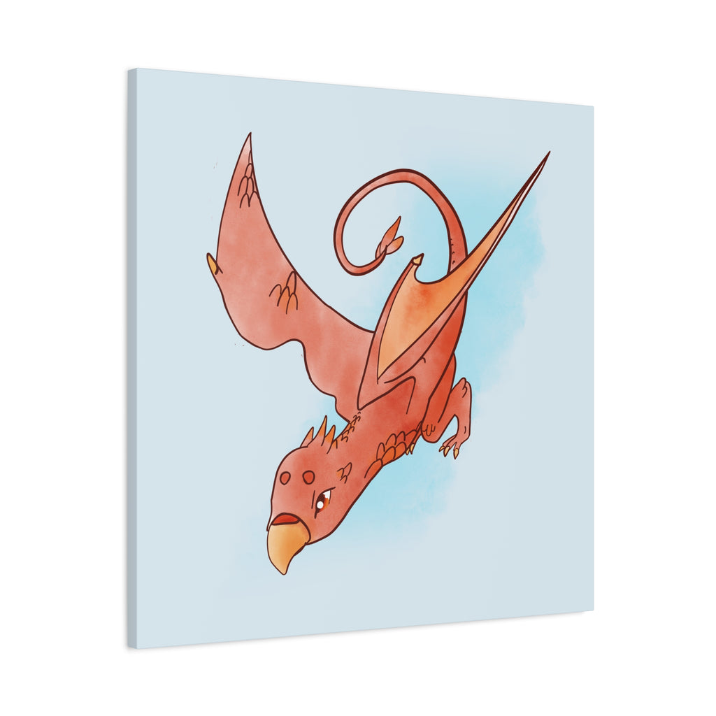 Hunter Wyvern: Canvas Gallery Wrap