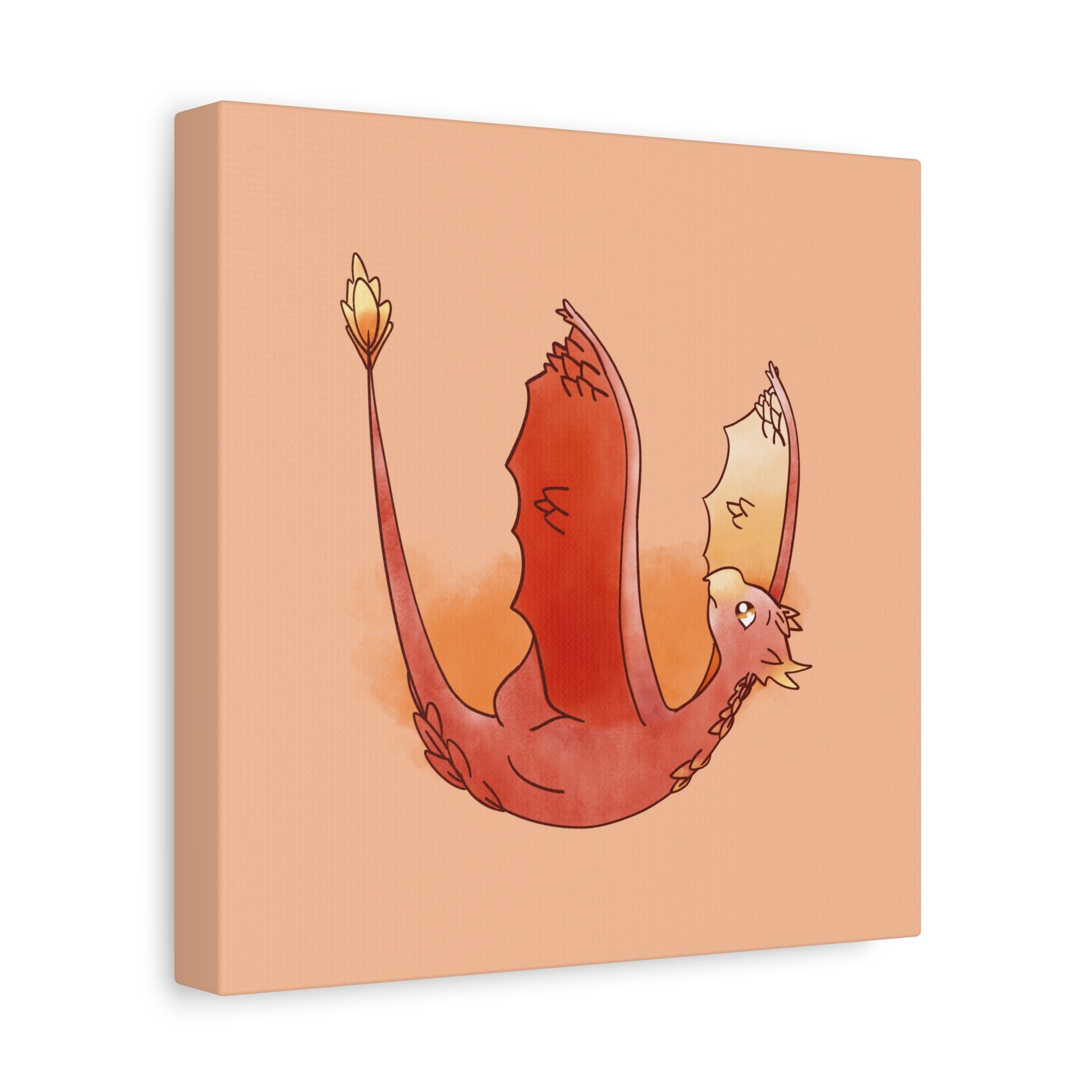 Fledgling Wyvern: Canvas Gallery Wrap