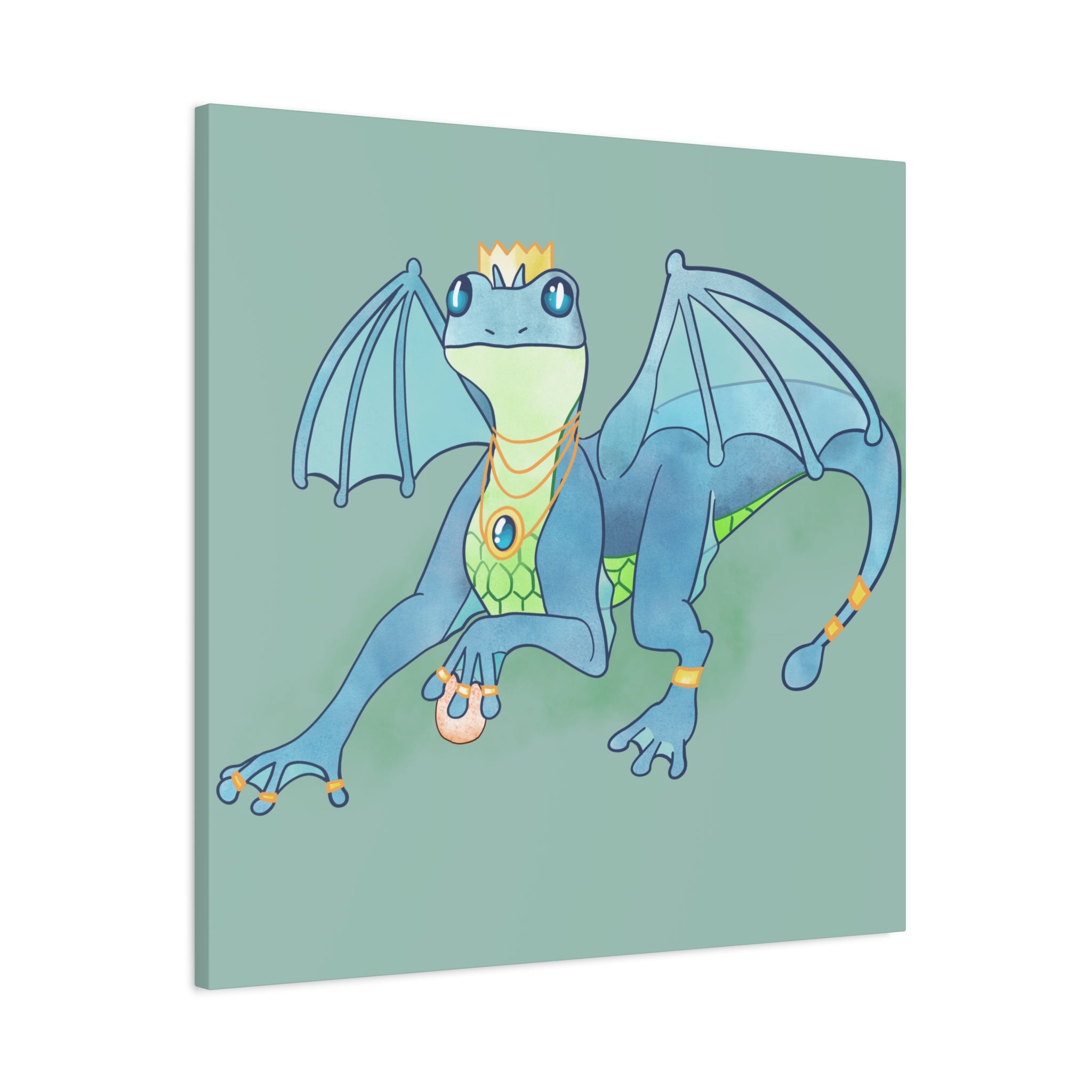Gummy Wyrm: Canvas Gallery Wrap