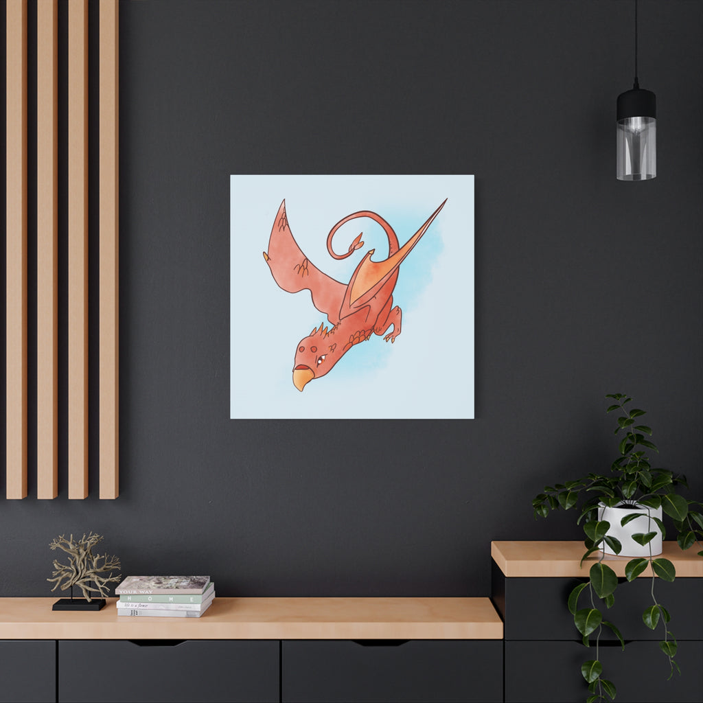 Hunter Wyvern: Canvas Gallery Wrap