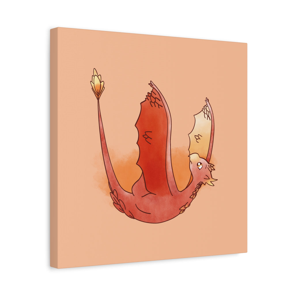 Fledgling Wyvern: Canvas Gallery Wrap