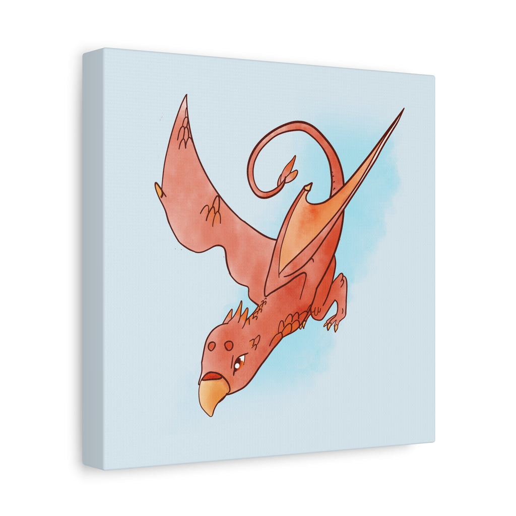 Hunter Wyvern: Canvas Gallery Wrap