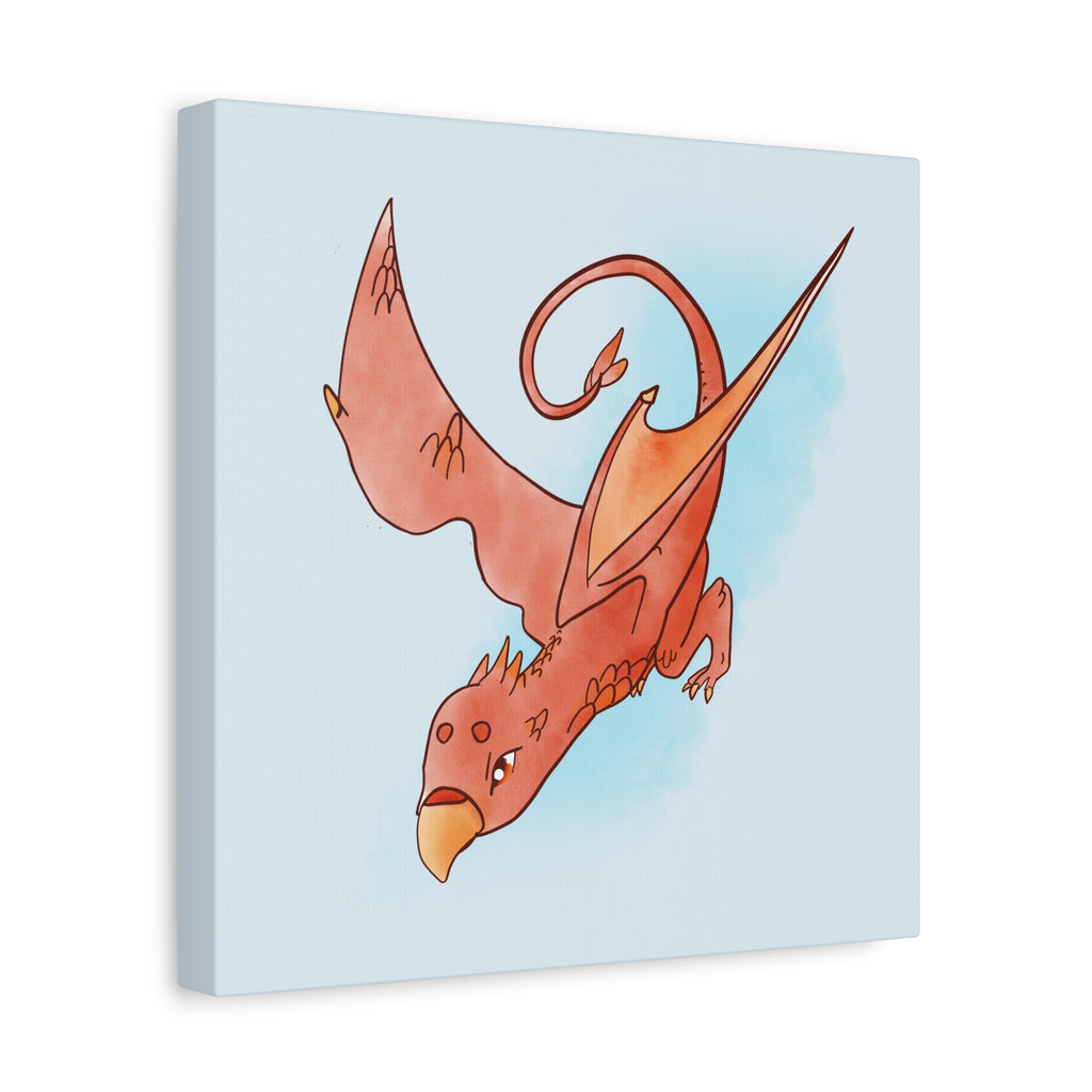 Hunter Wyvern: Canvas Gallery Wrap