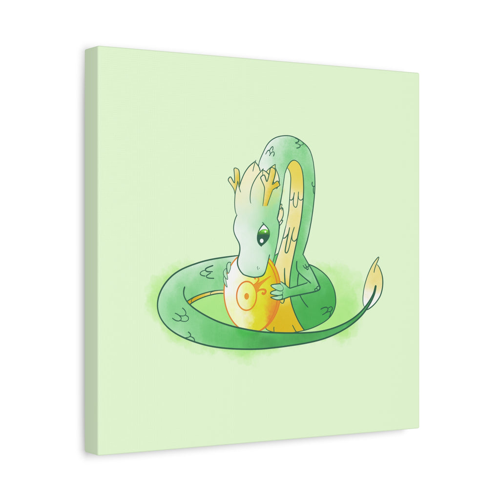 Snakelet Wyrm: Canvas Gallery Wrap