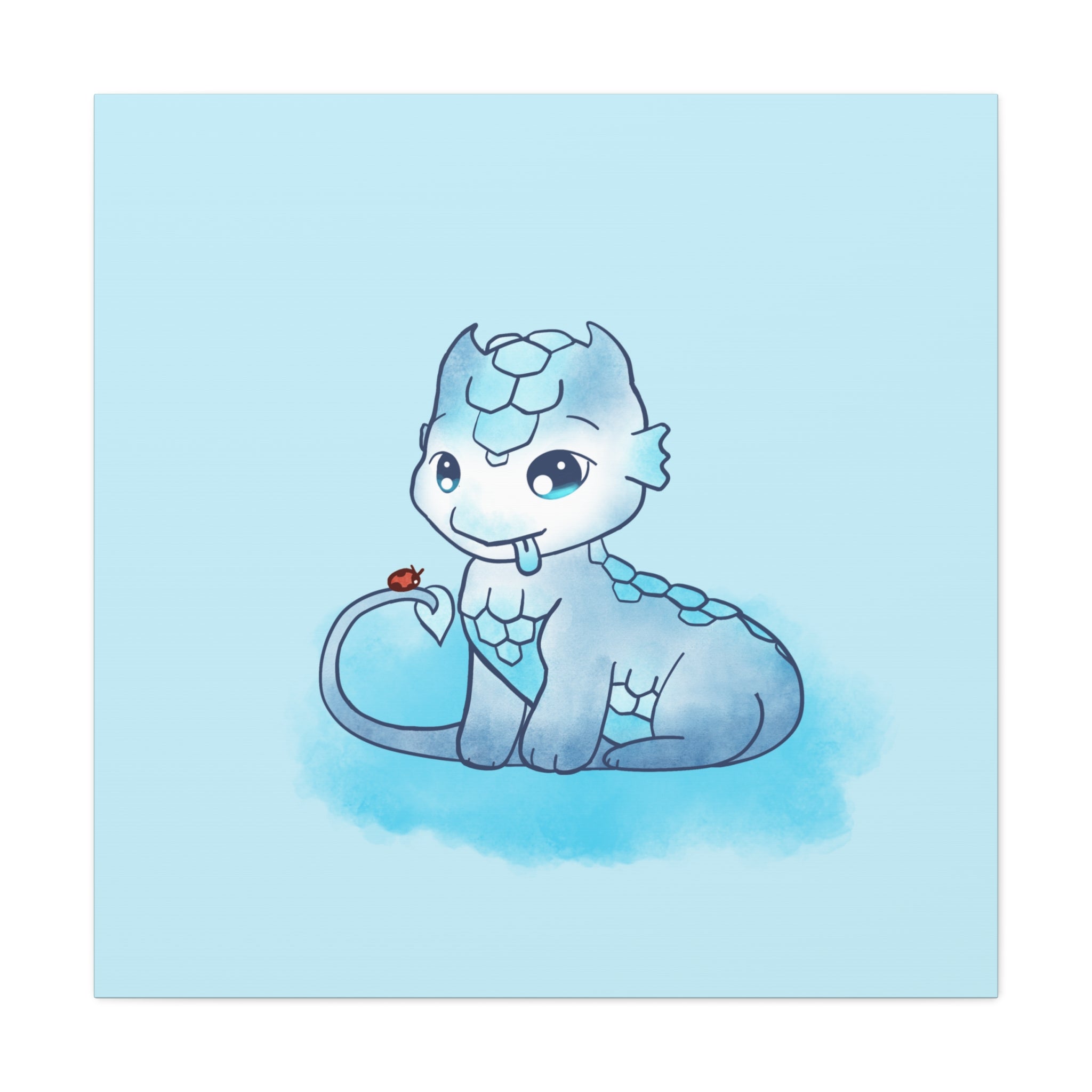 Blue Whelp: Canvas Gallery Wrap