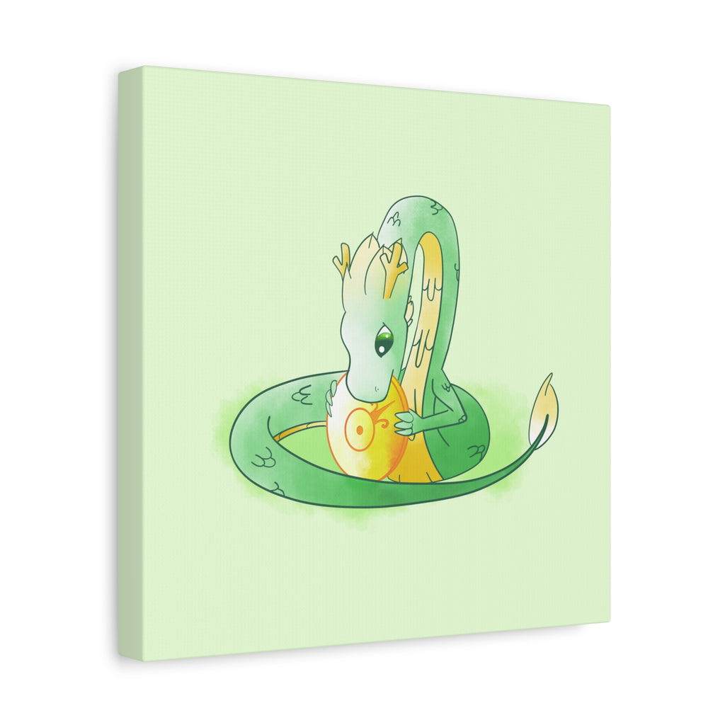 Snakelet Wyrm: Canvas Gallery Wrap