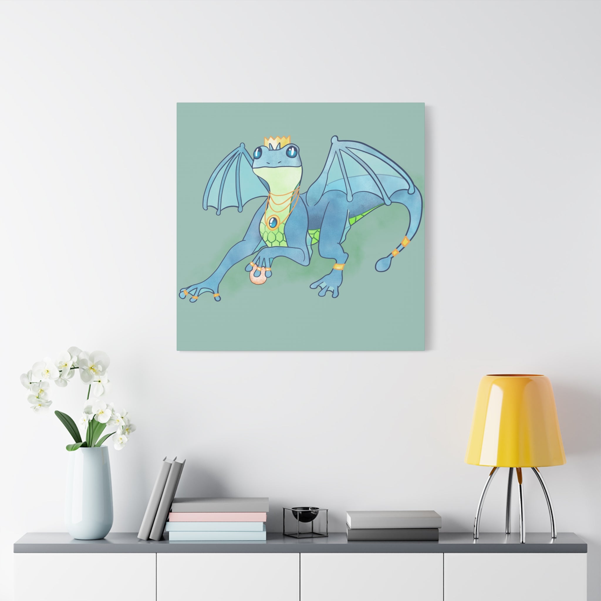 Gummy Wyrm: Canvas Gallery Wrap