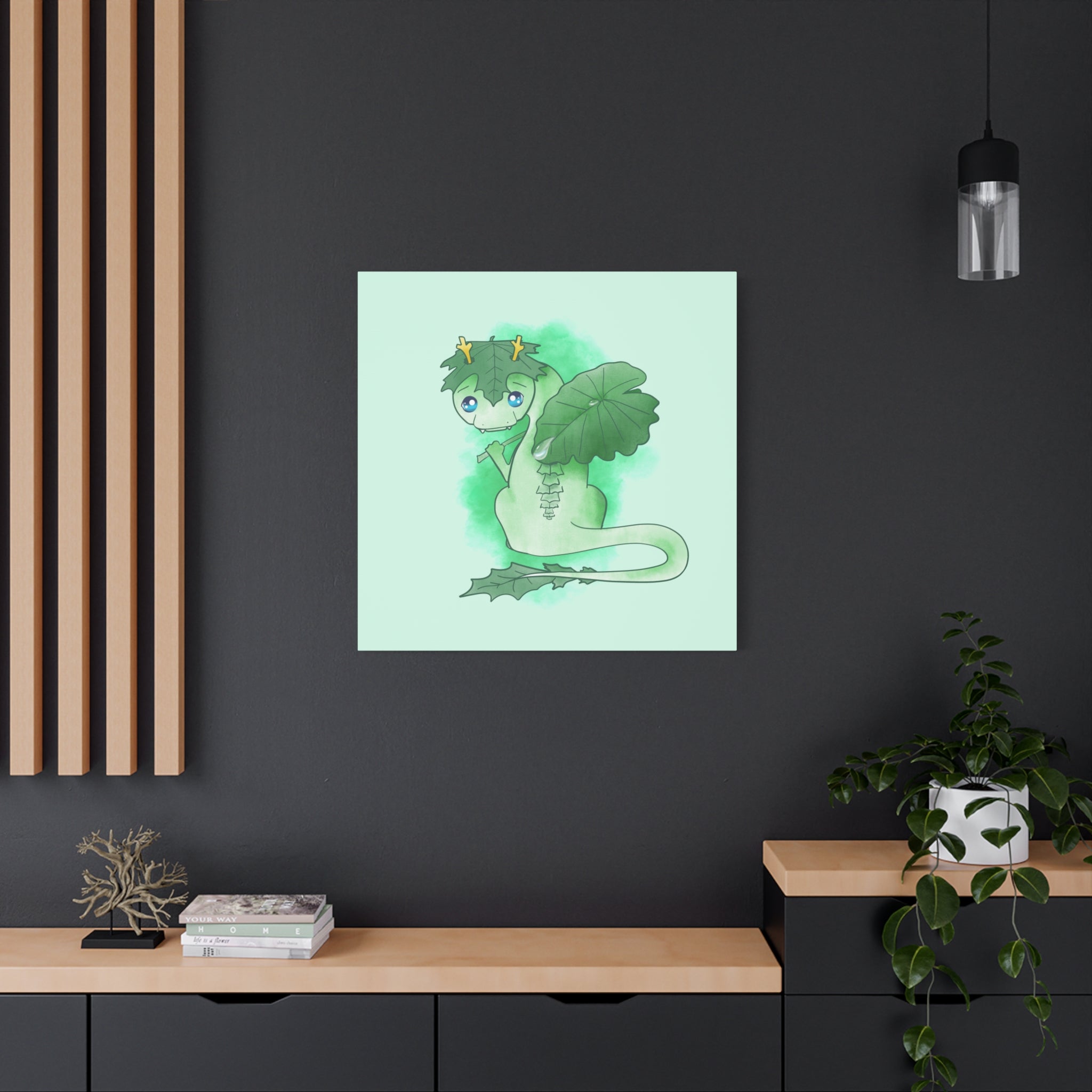 Foundling Wyrm: Canvas Gallery Wrap