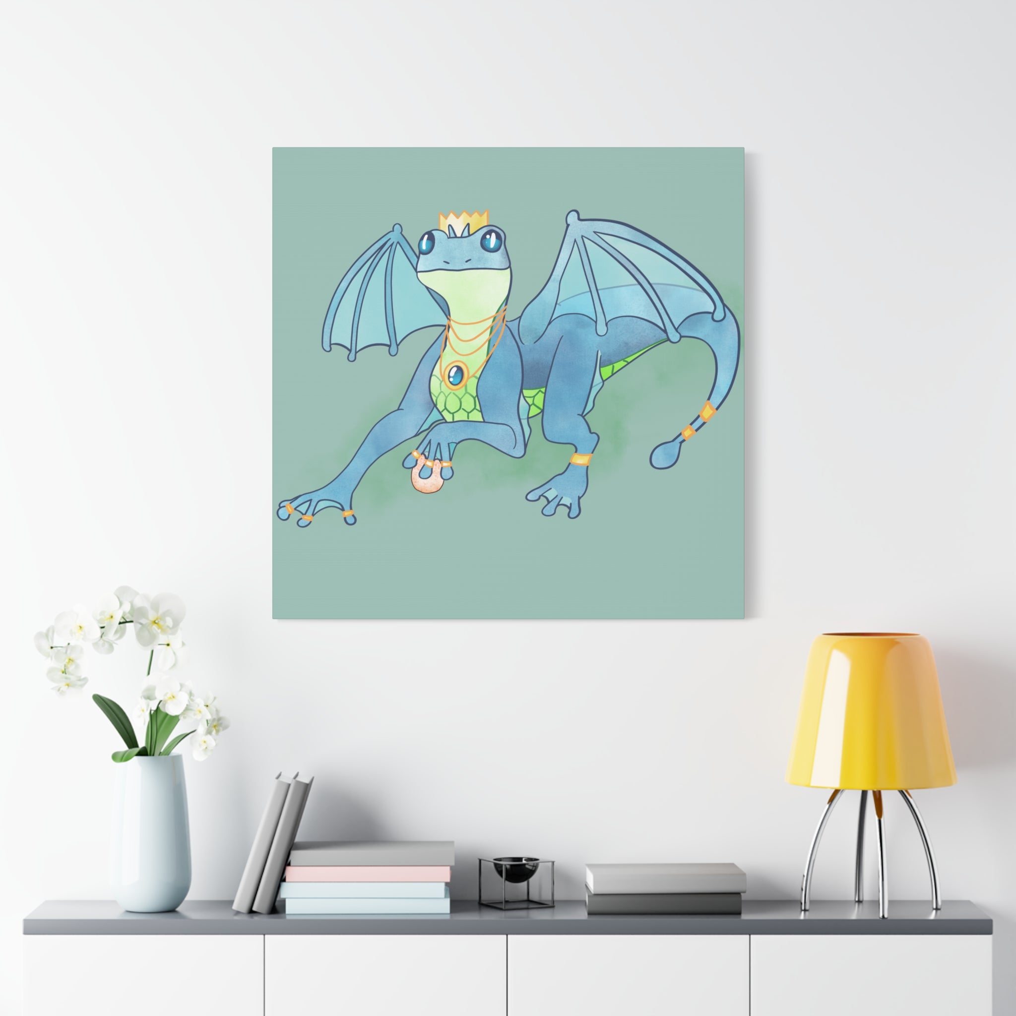 Gummy Wyrm: Canvas Gallery Wrap