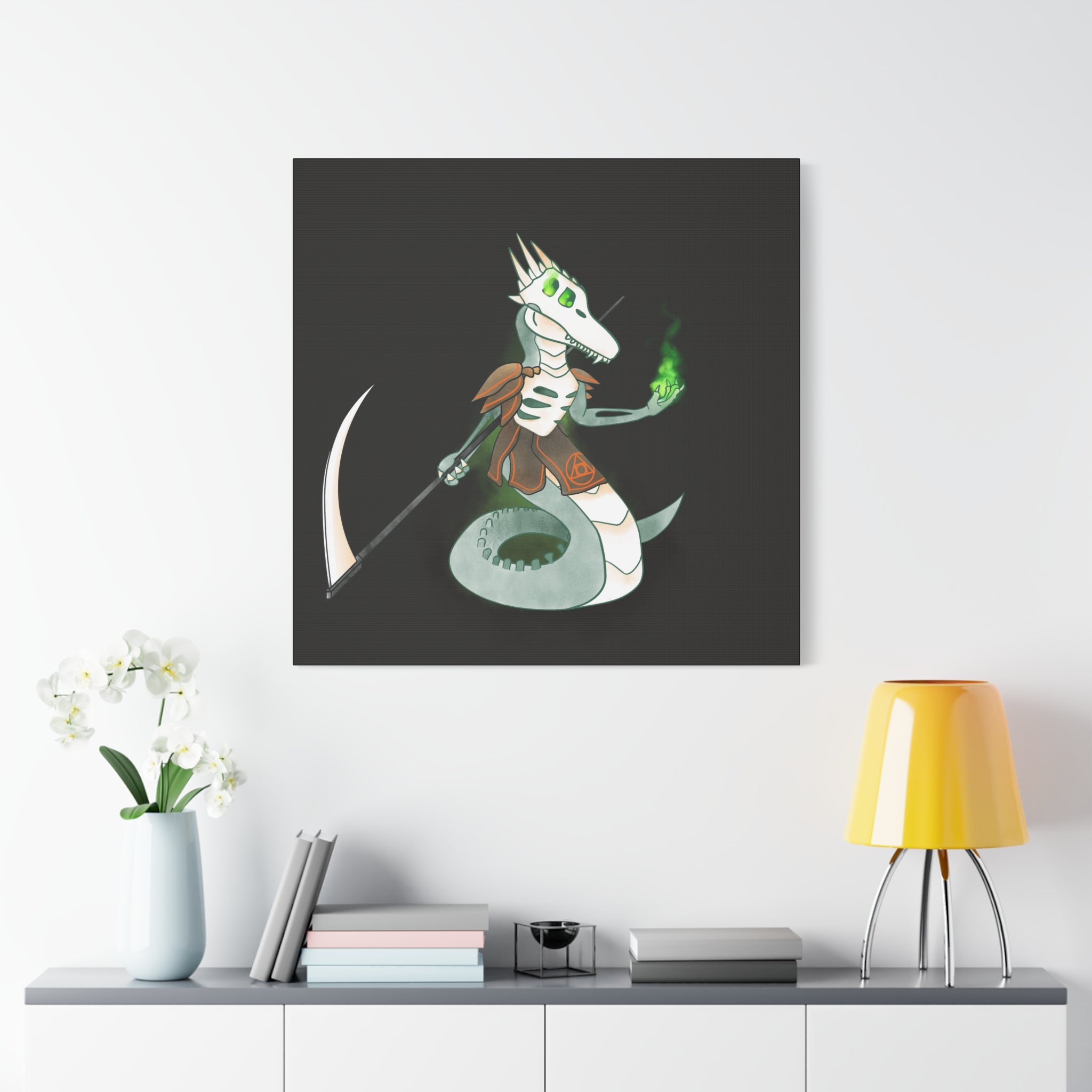 Nether Wyrm: Canvas Gallery Wrap