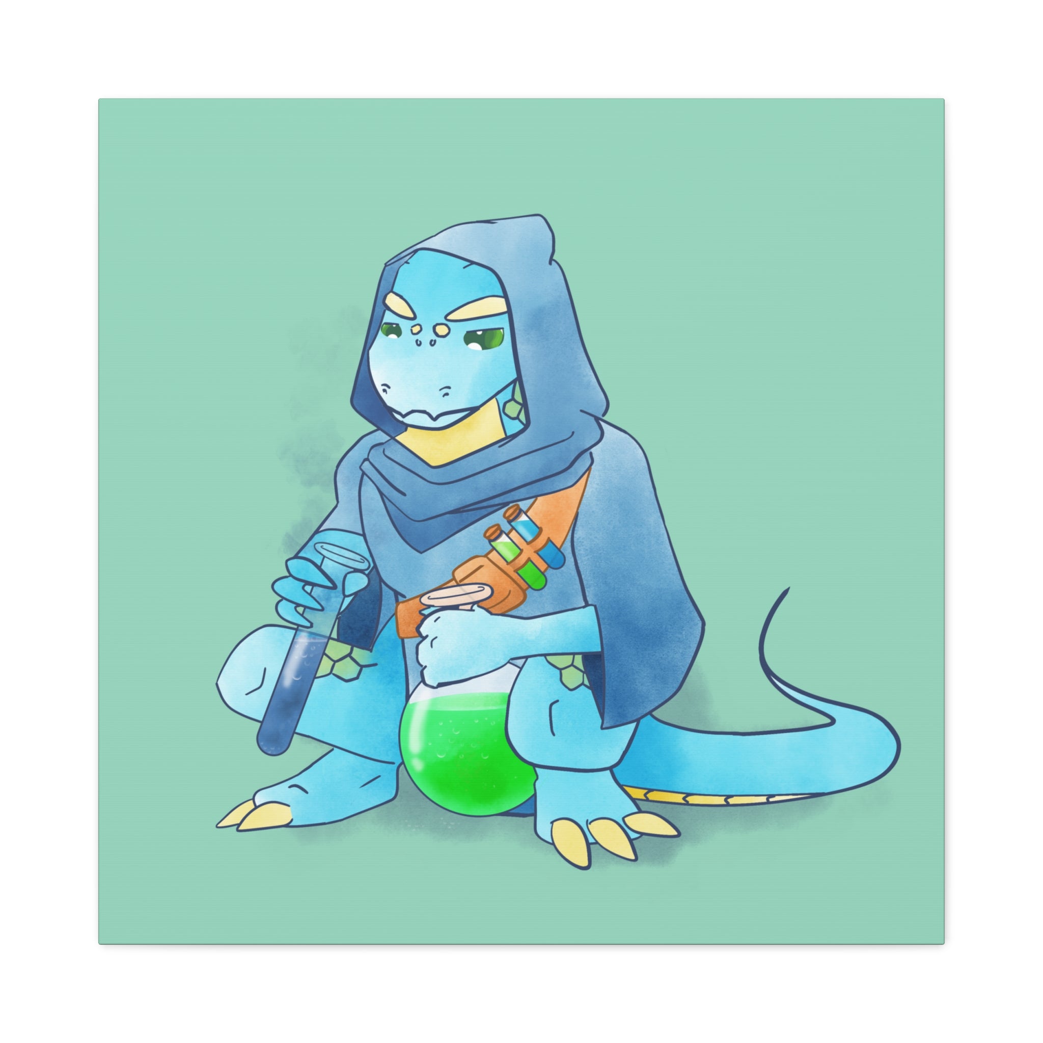 Apothecary Drake: Canvas Gallery Wrap