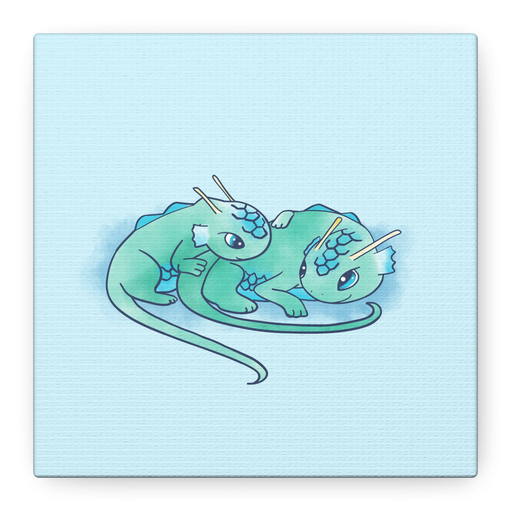 Twin Drake: Canvas Gallery Wrap