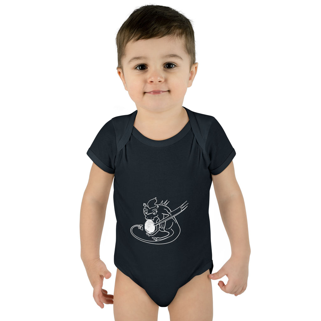 Dragonlings Gremlin Wyvern: Infant Baby Bodysuit Onesie
