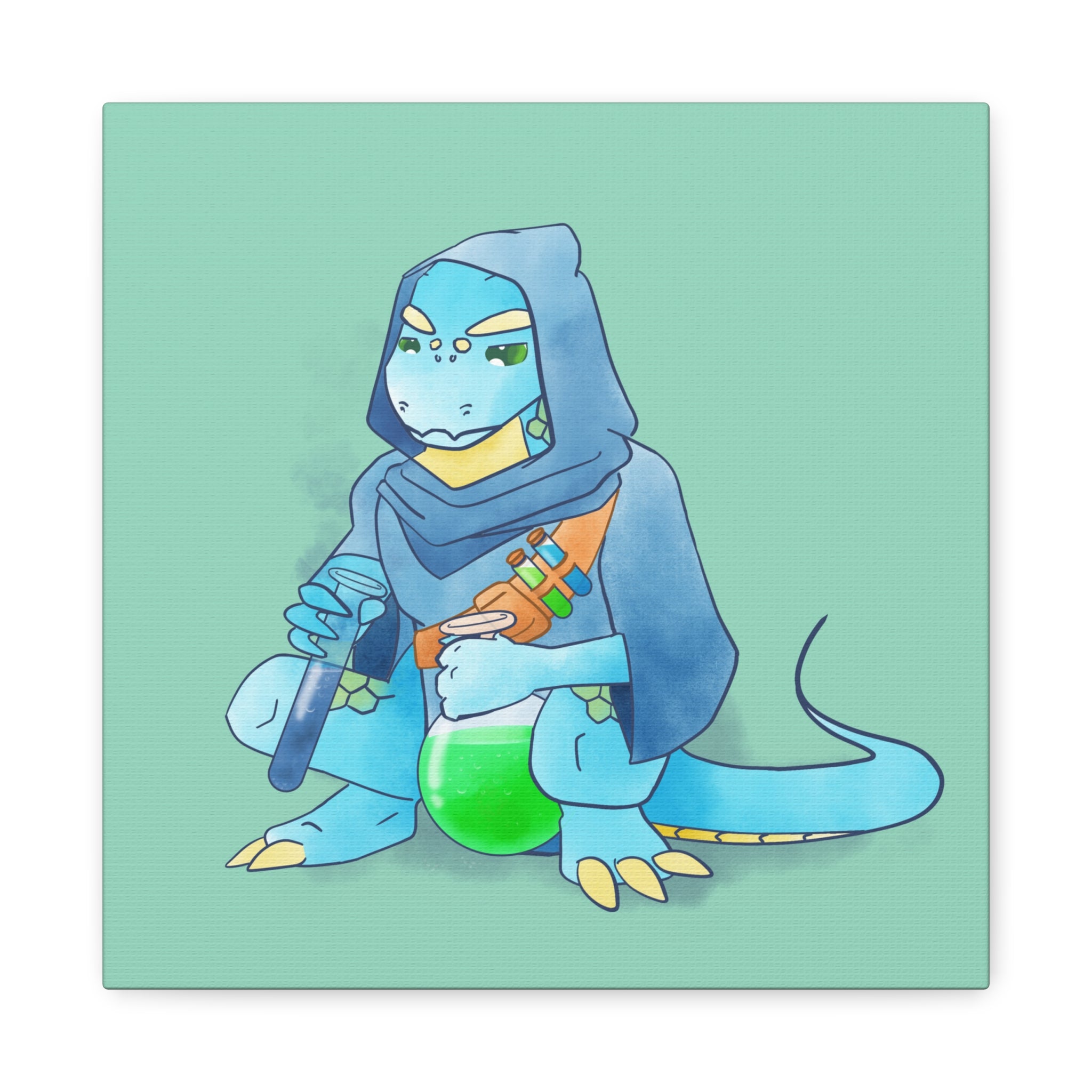 Apothecary Drake: Canvas Gallery Wrap