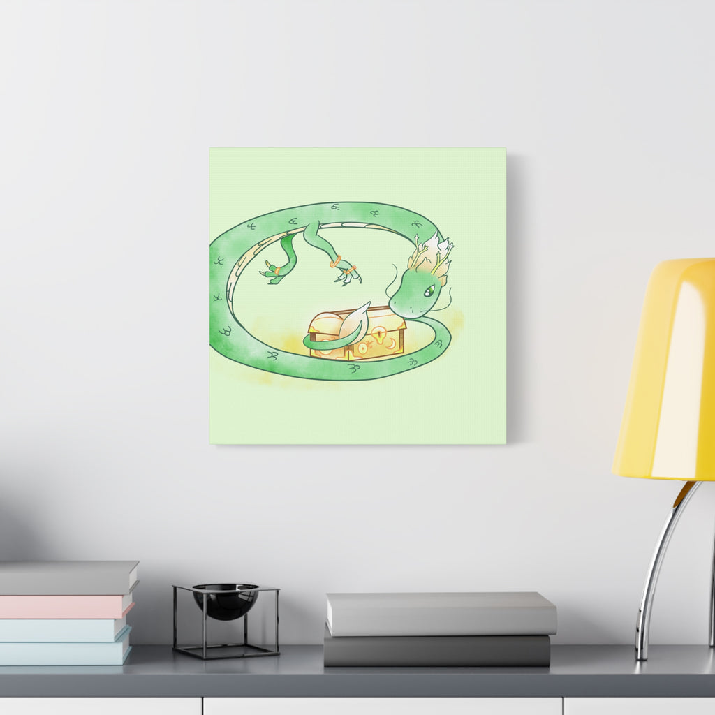 Adventurer Wyrm: Canvas Gallery Wrap