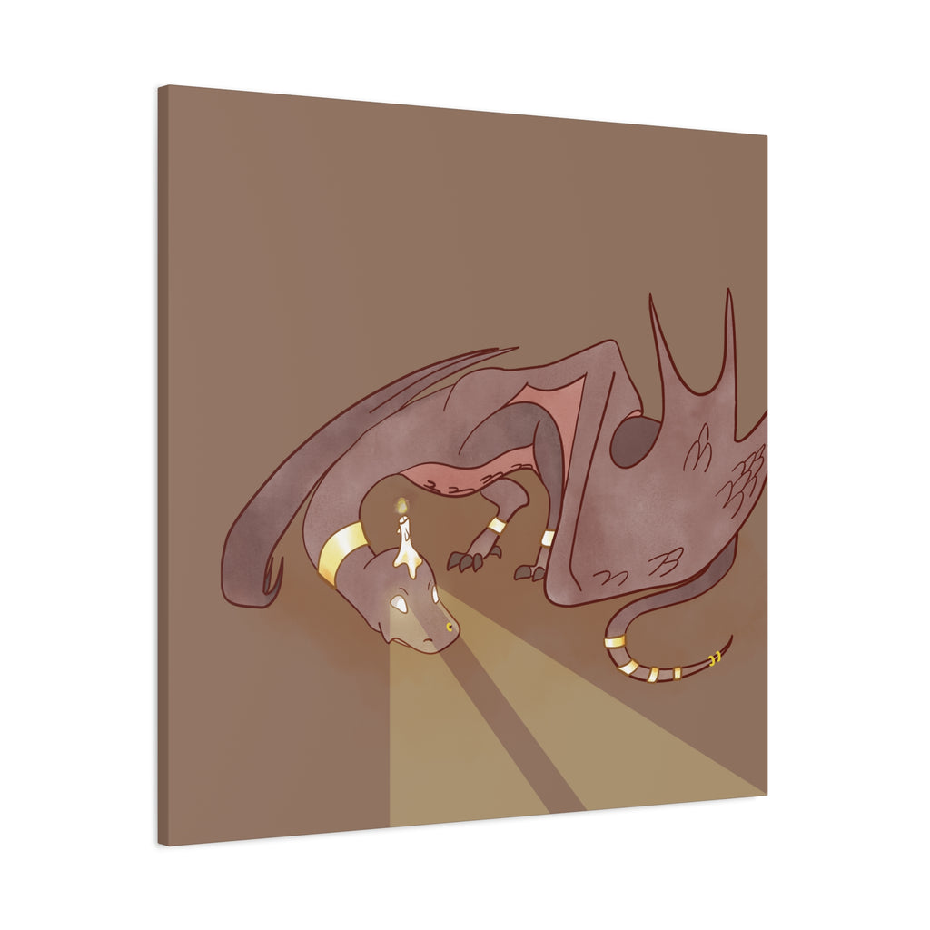 Excavator Wyvern: Canvas Gallery Wrap