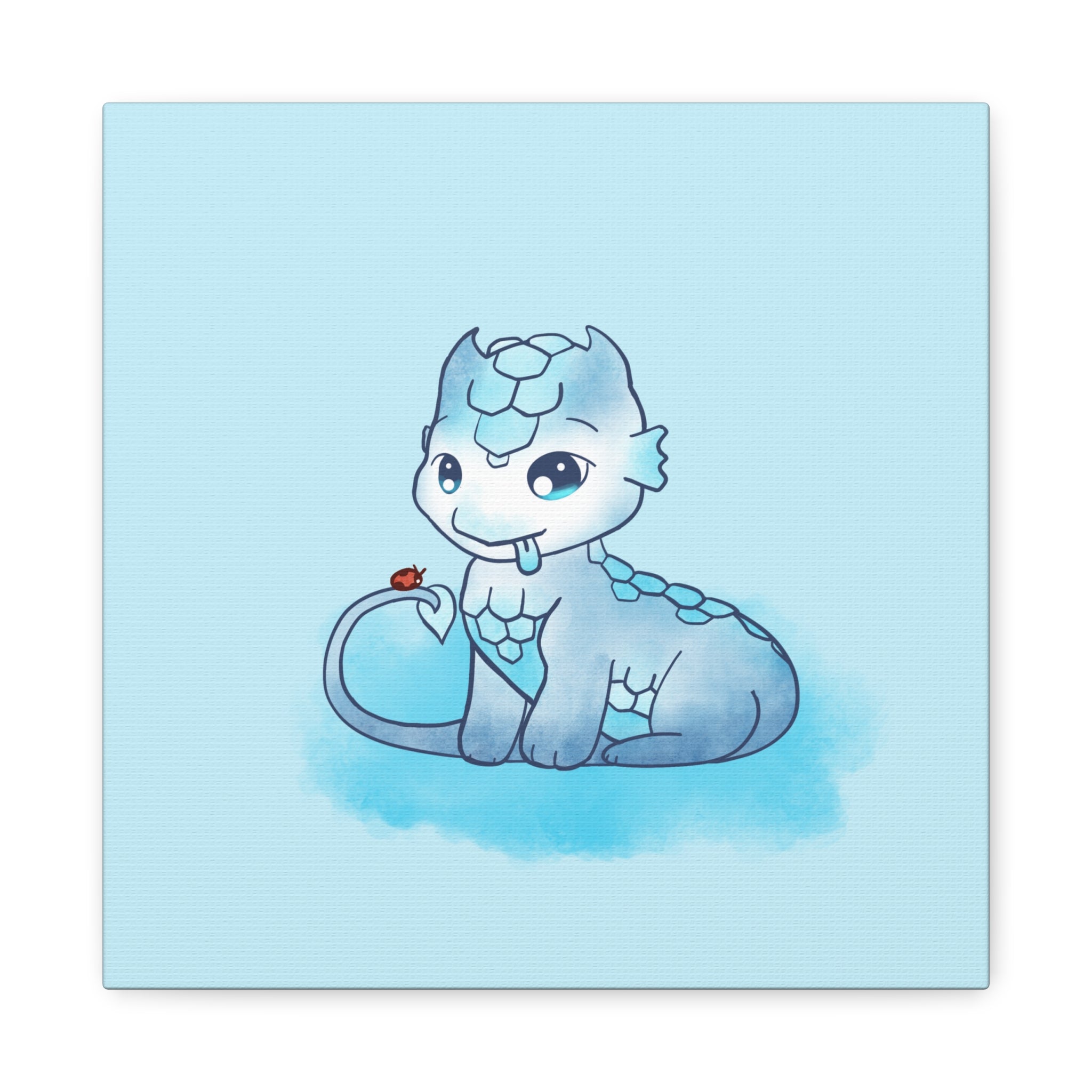 Blue Whelp: Canvas Gallery Wrap