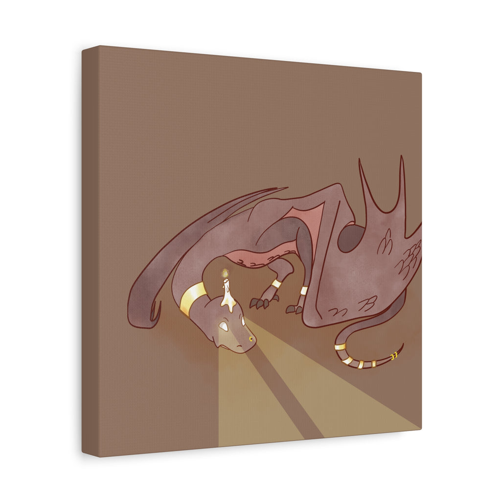 Excavator Wyvern: Canvas Gallery Wrap