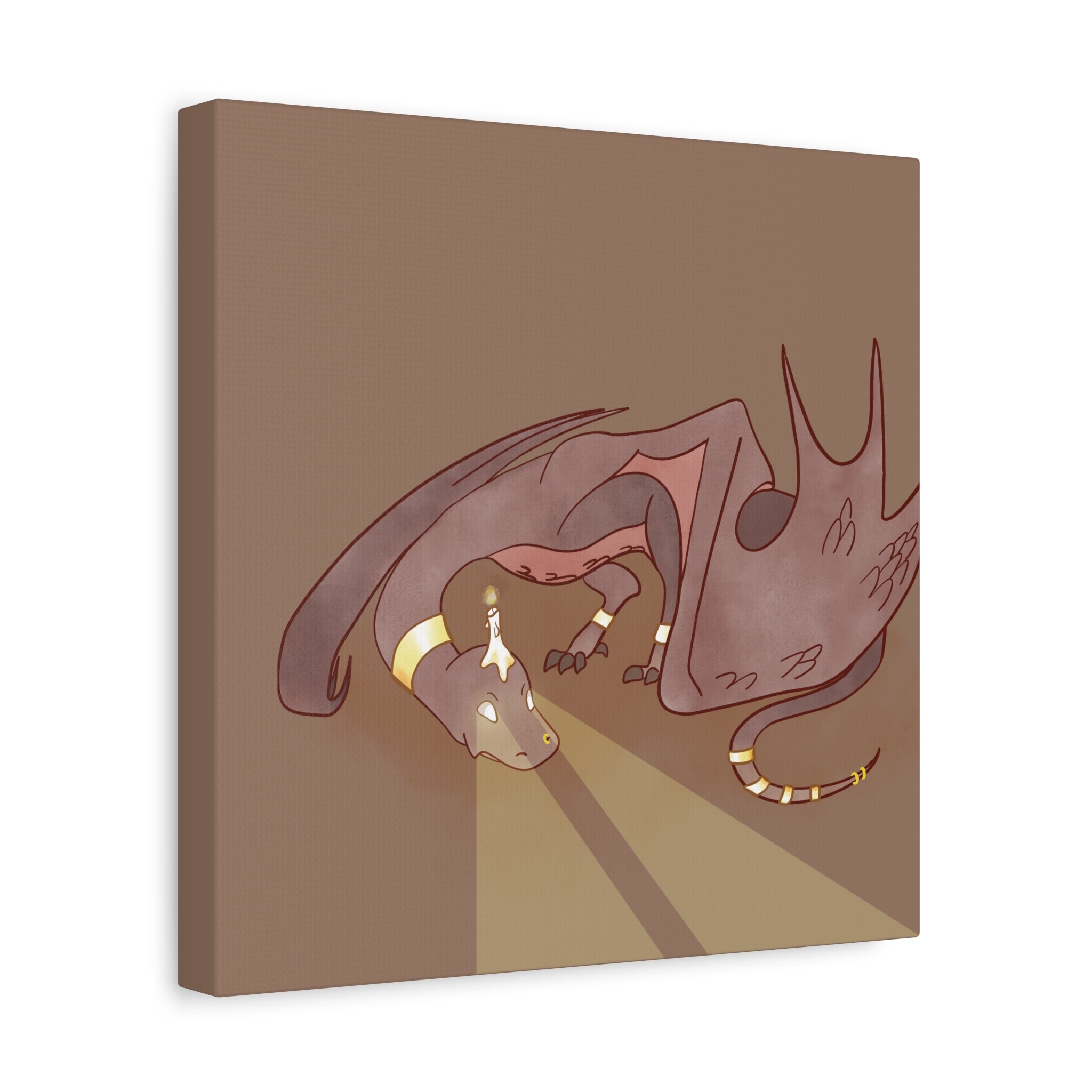 Excavator Wyvern: Canvas Gallery Wrap