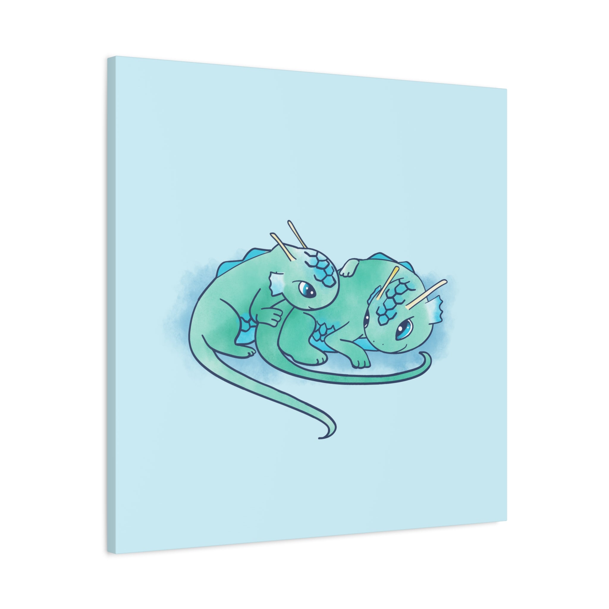 Twin Drake: Canvas Gallery Wrap