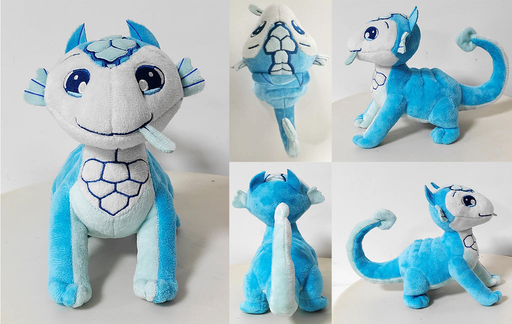 Dragonlings Blue Whelp Plushie image 6