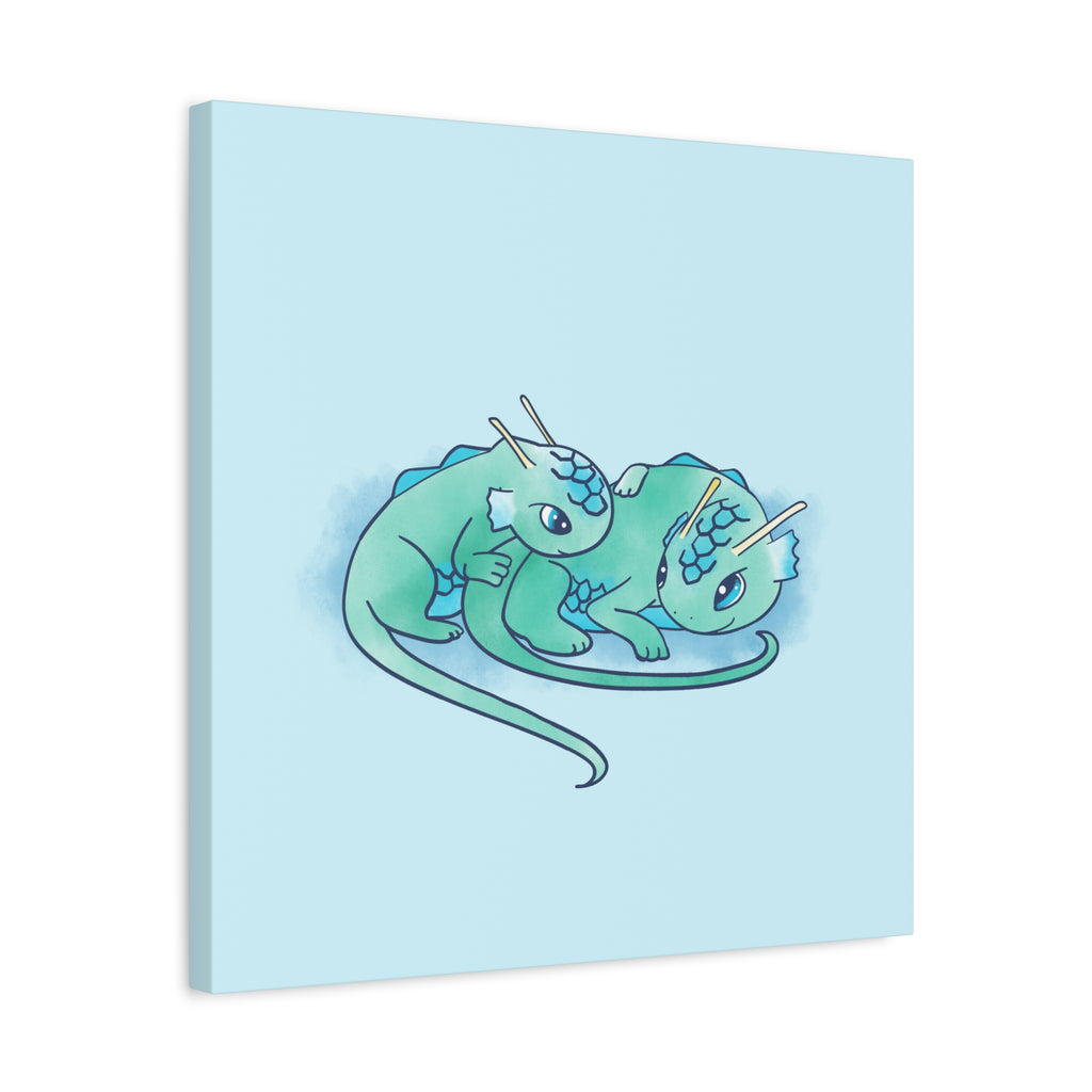 Twin Drake: Canvas Gallery Wrap