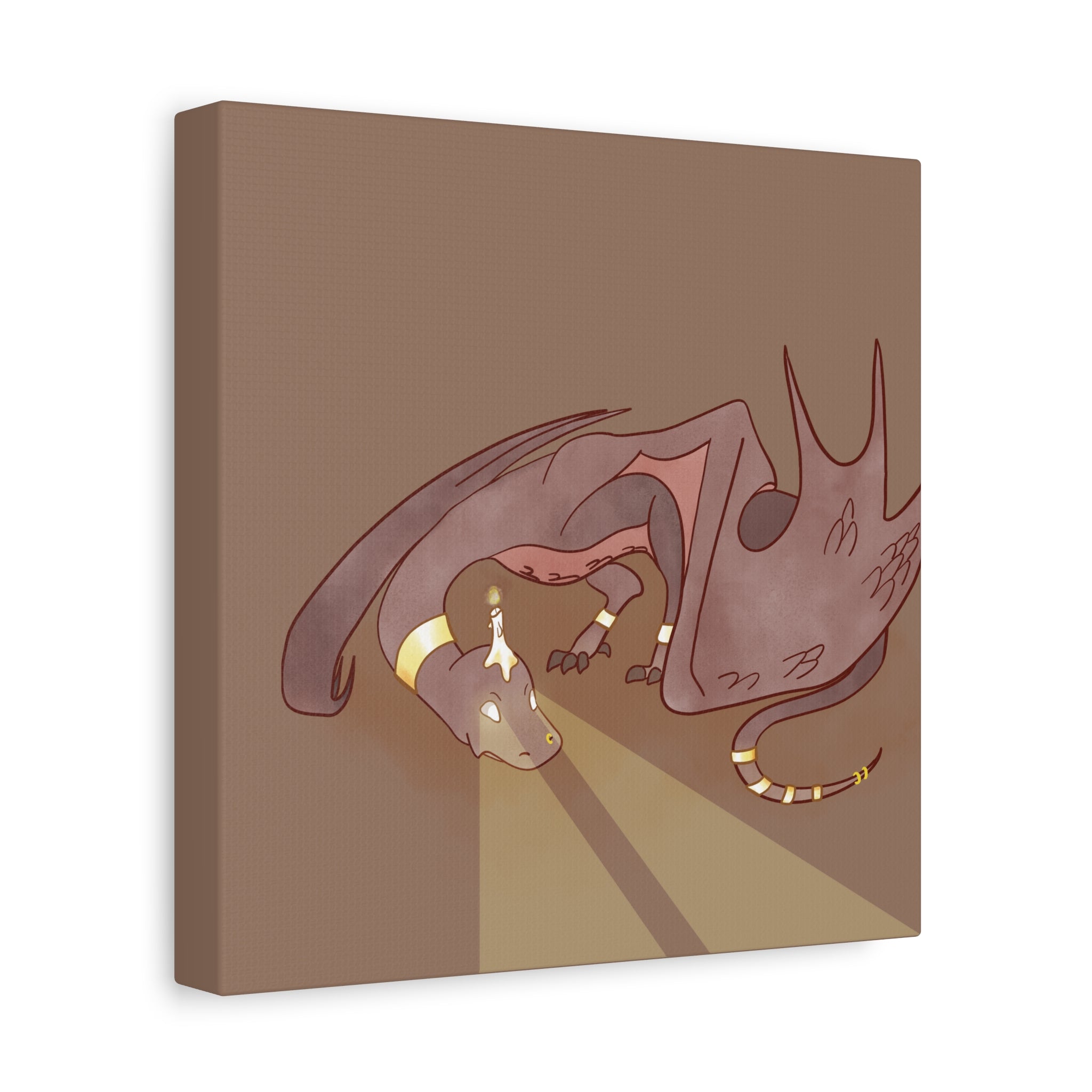 Excavator Wyvern: Canvas Gallery Wrap