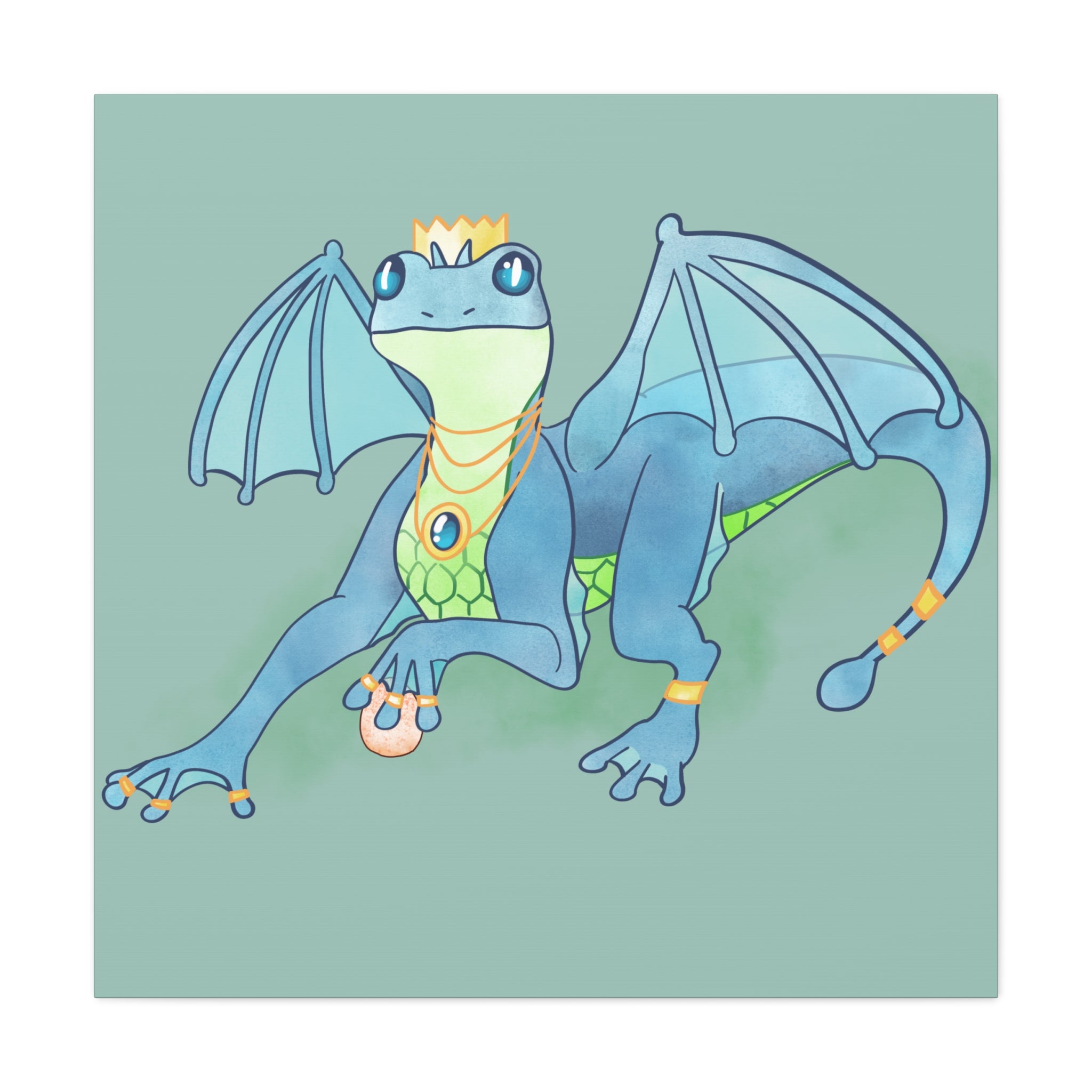 Gummy Wyrm: Canvas Gallery Wrap