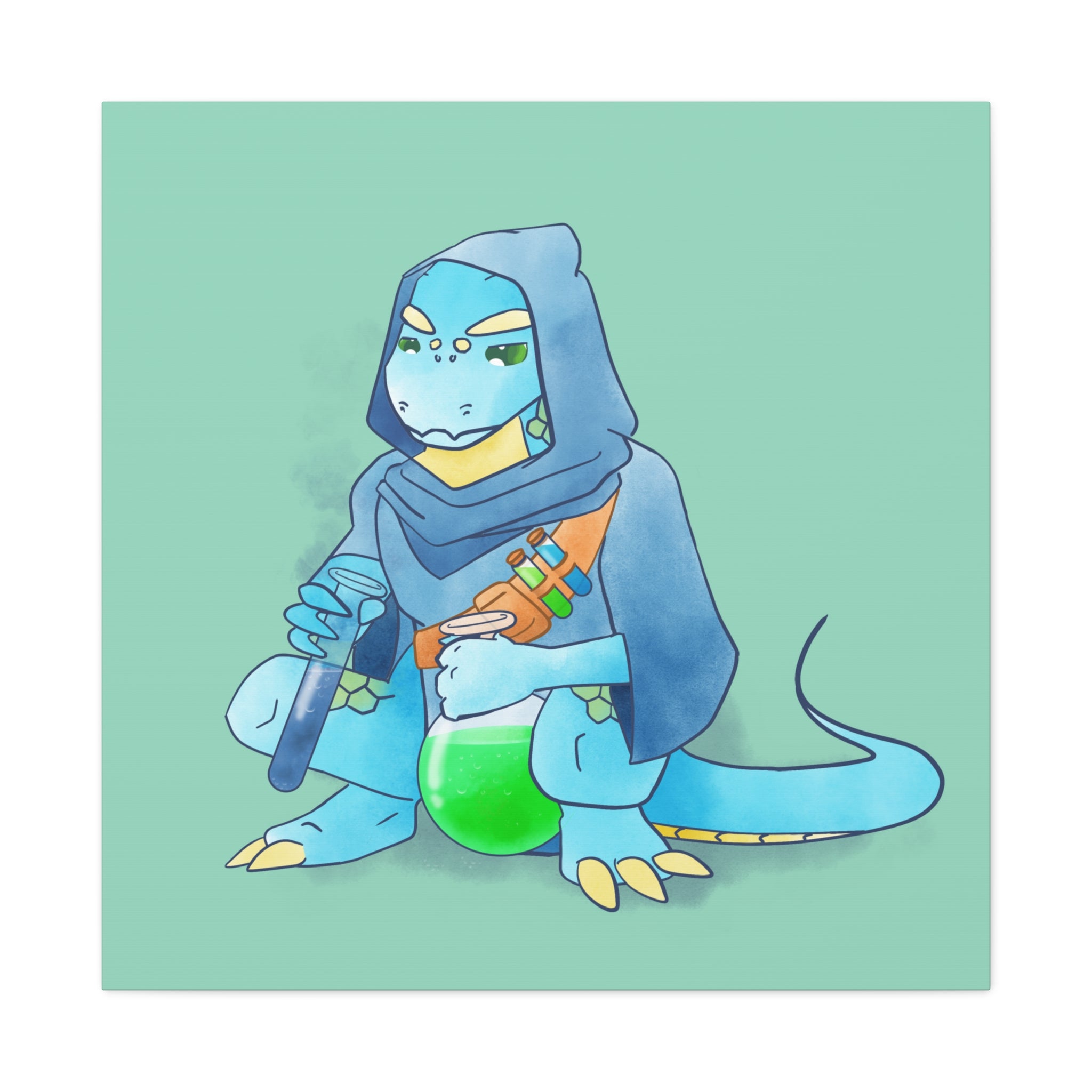 Apothecary Drake: Canvas Gallery Wrap